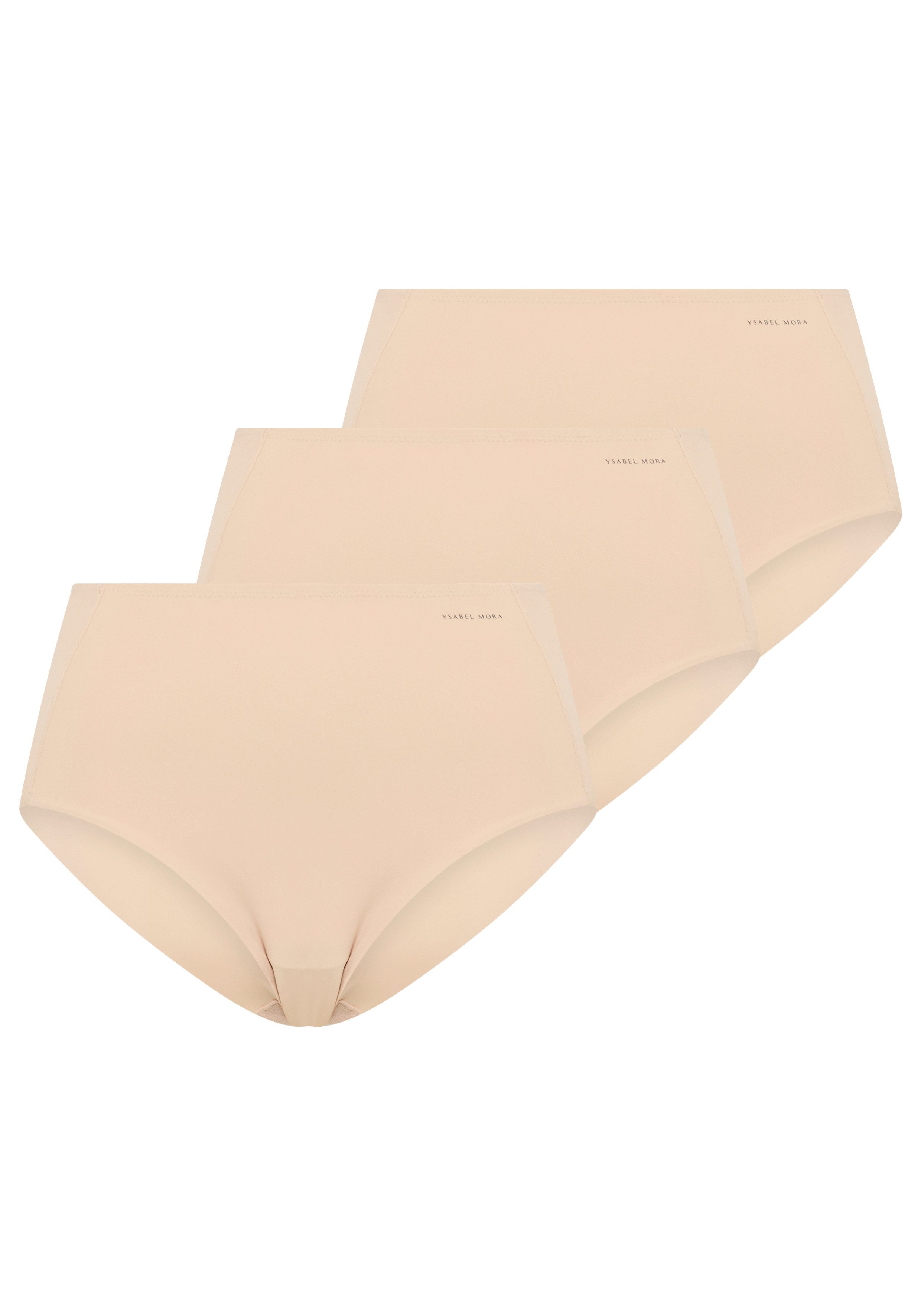 YSABEL MORA Shapingslip aus verstärktem Material und mit bedeckter, hochgeschnittener Passform