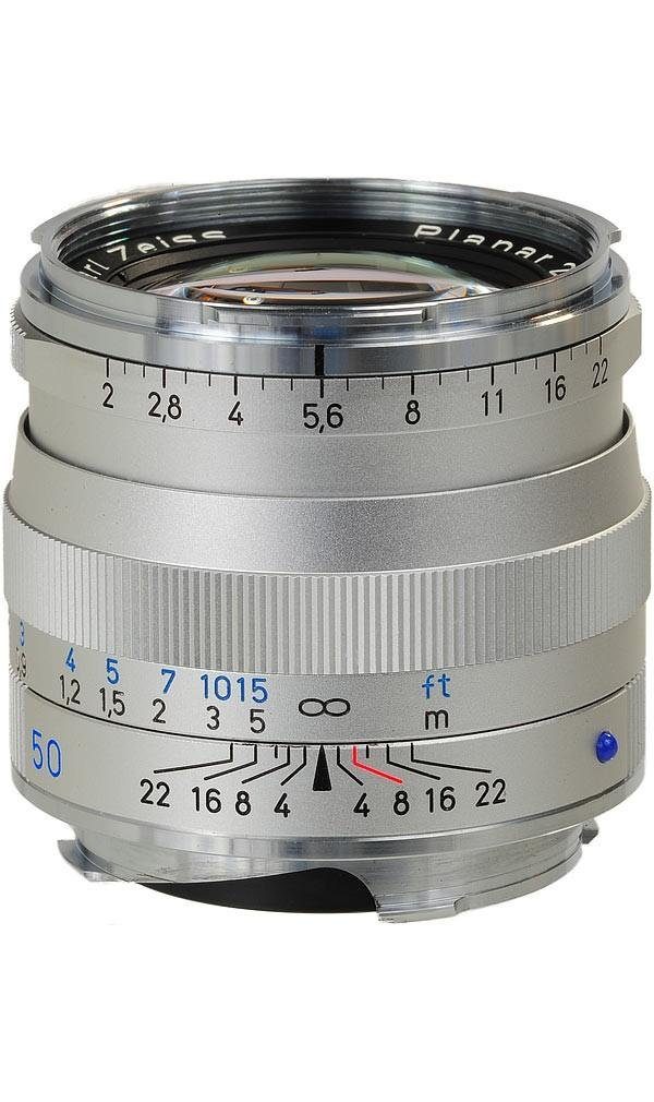 ZEISS 50mm Objektiv M-Mount Planar f2 silber