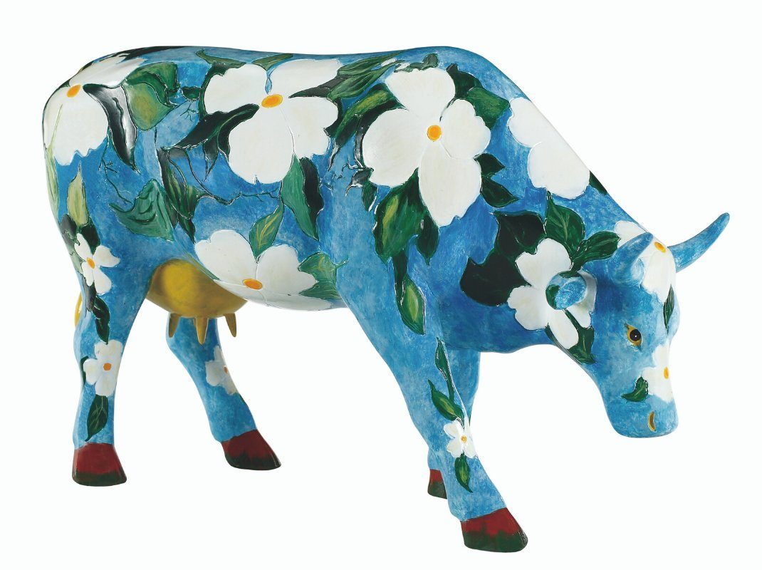 CowParade Tierfigur Cowalina Dogwood - Cowparade Kuh Large | Tierfiguren