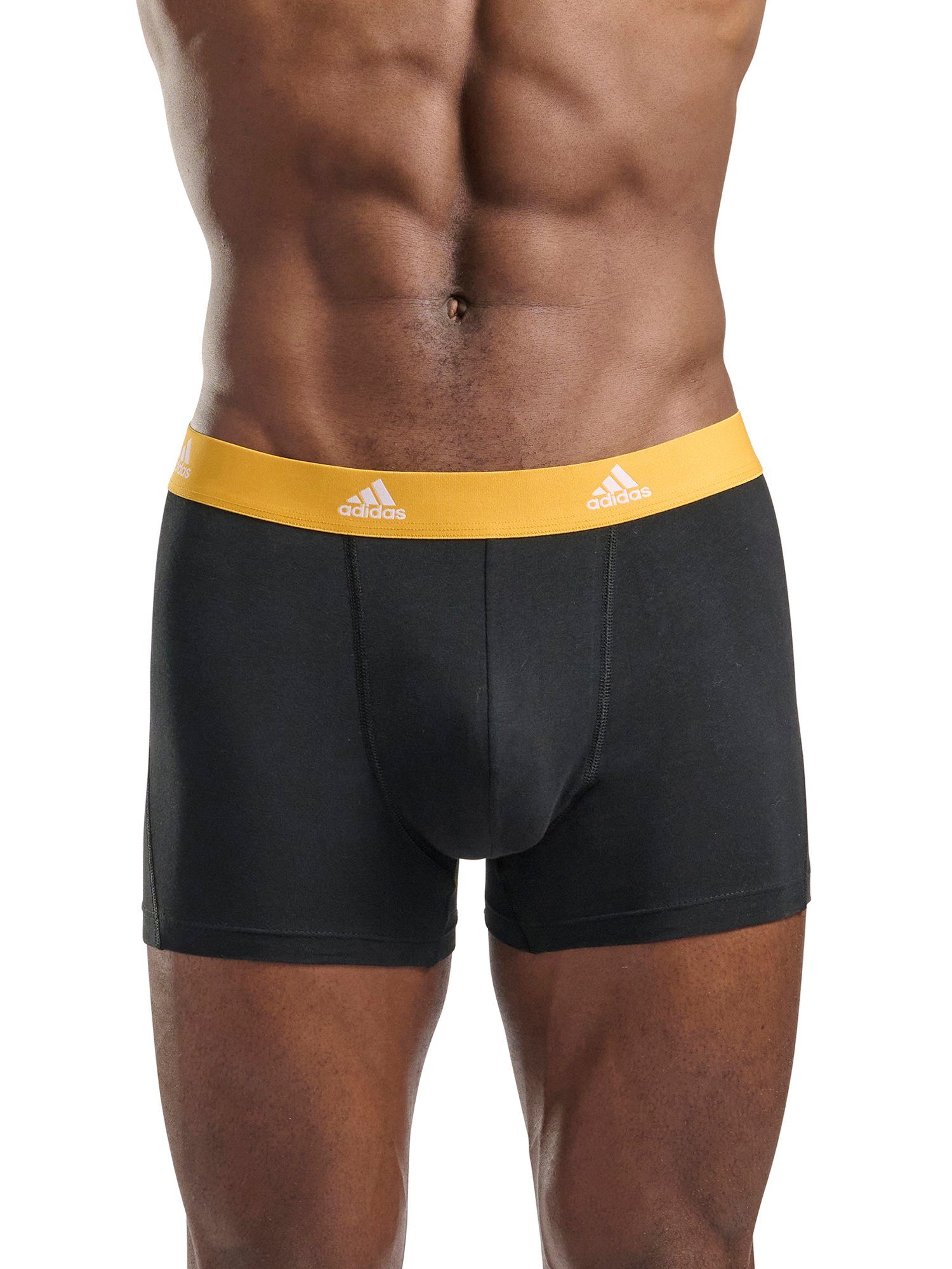 noir männer accented Trunk herren Sportswear (3-St) unterhose adidas BASIC