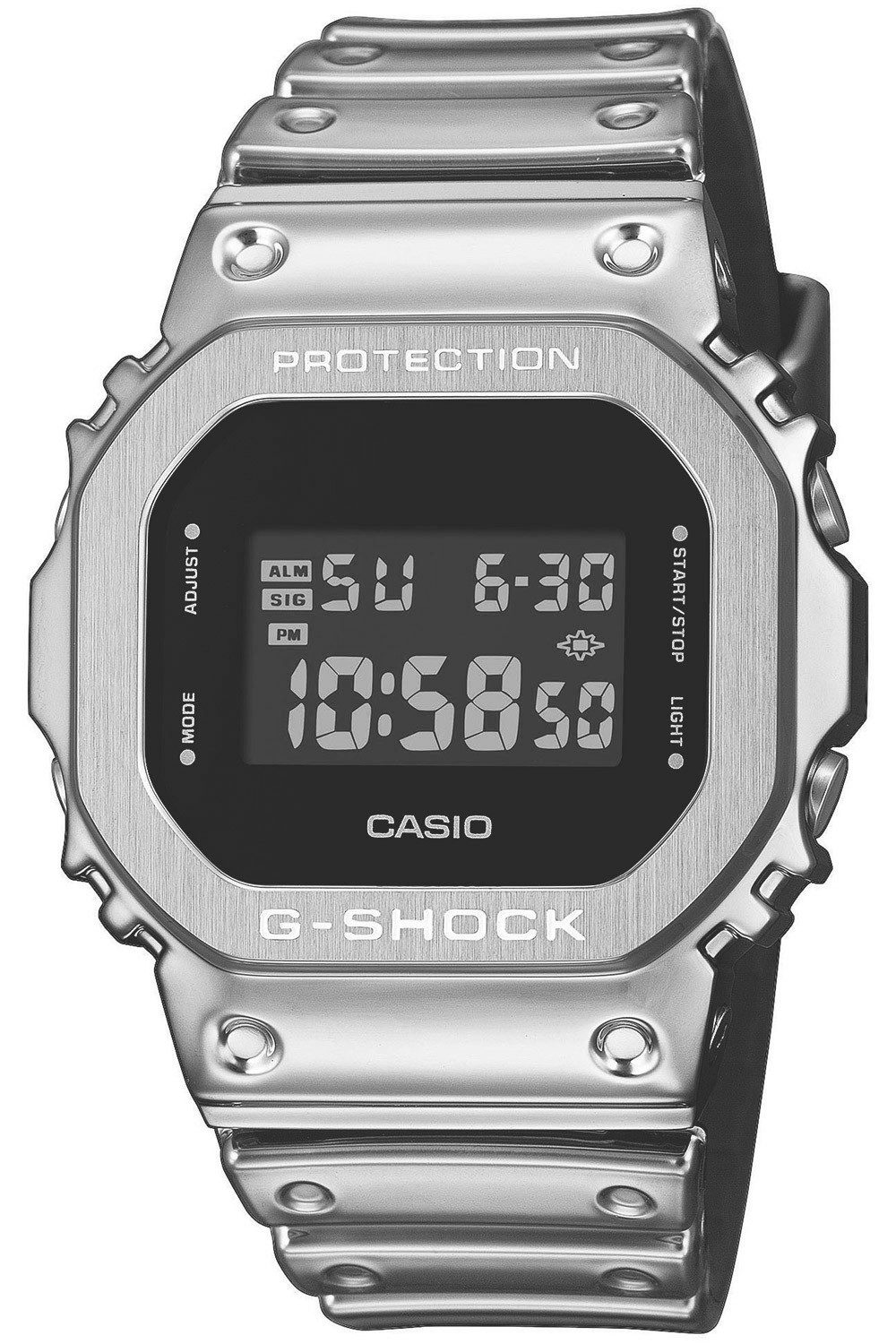 CASIO G-SHOCK Digitaluhr G-Shock G-Steel Silberfarben