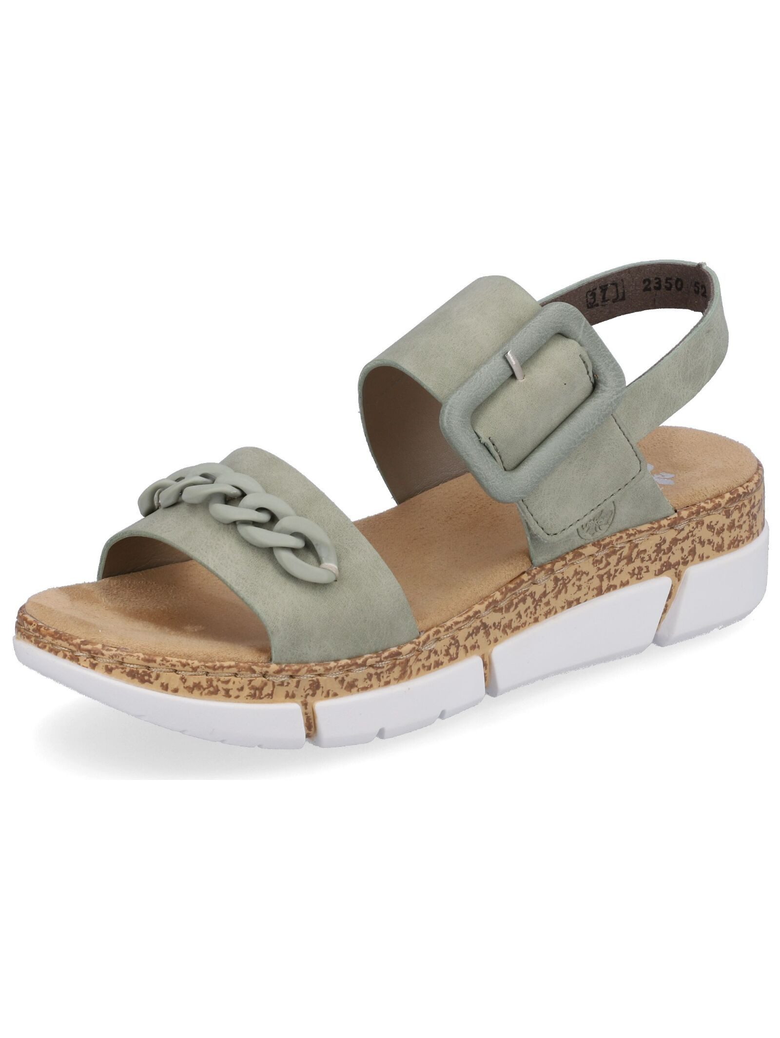 Sandalen Lederimitat Keilsandalette