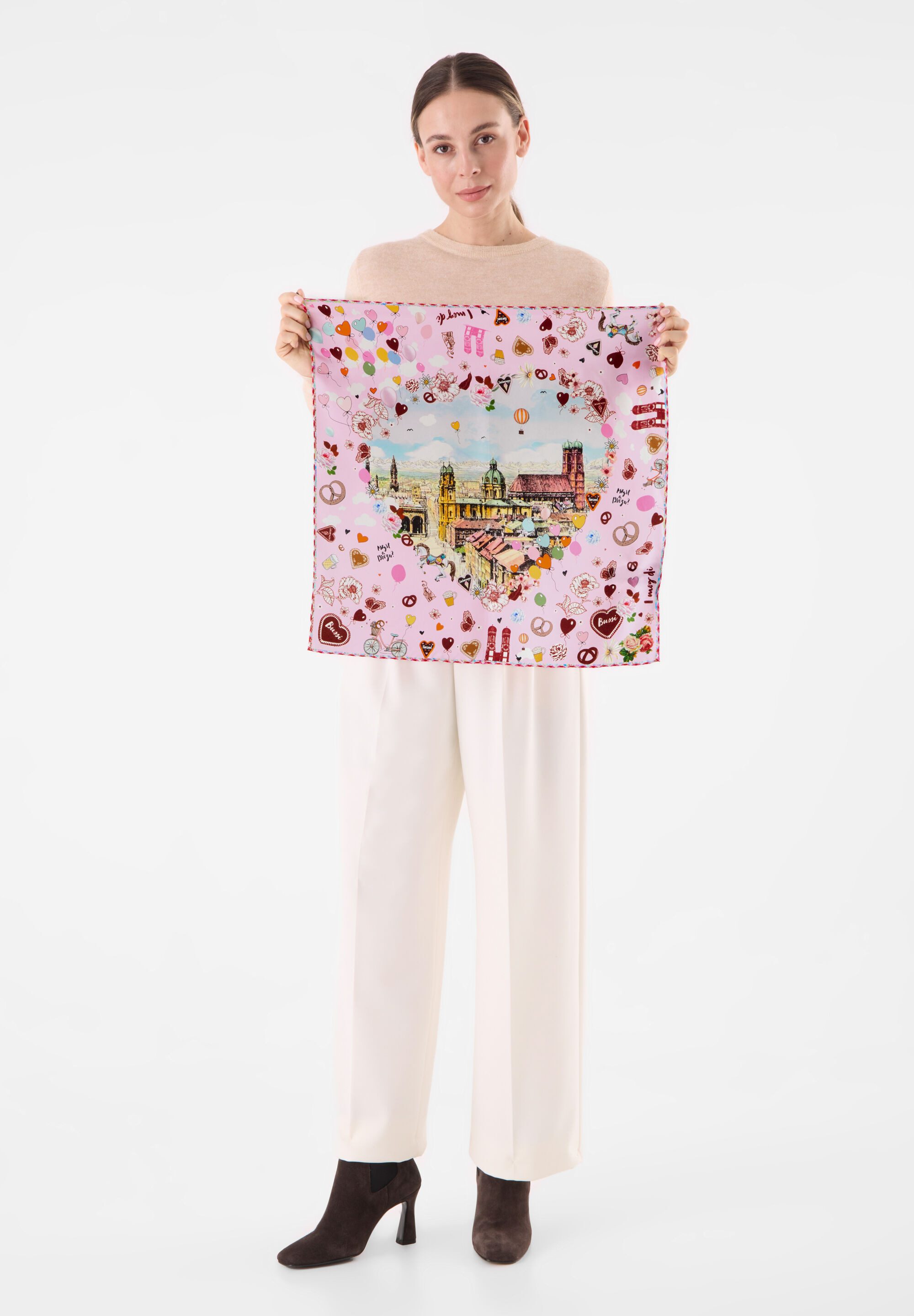 Codello Halstuch, mit typisch bayrischen Oktoberfest-Motiven