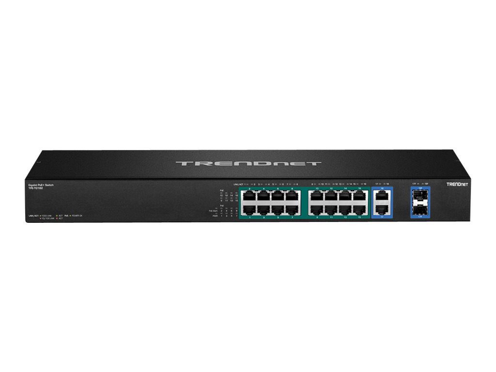 TRENDNET 18-PORT GIGABIT HIGH POWER Netzwerk-Switch