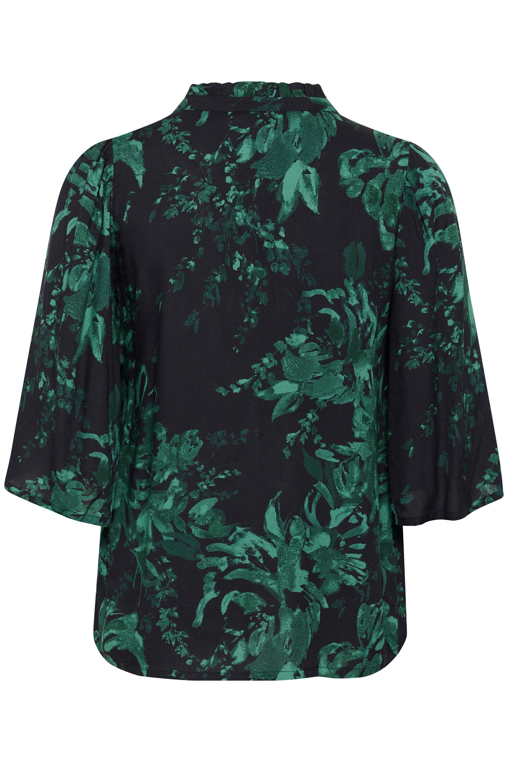 KAFFE Curve Kurzarmbluse Kurzarm-Bluse KCmona Große günstig online kaufen