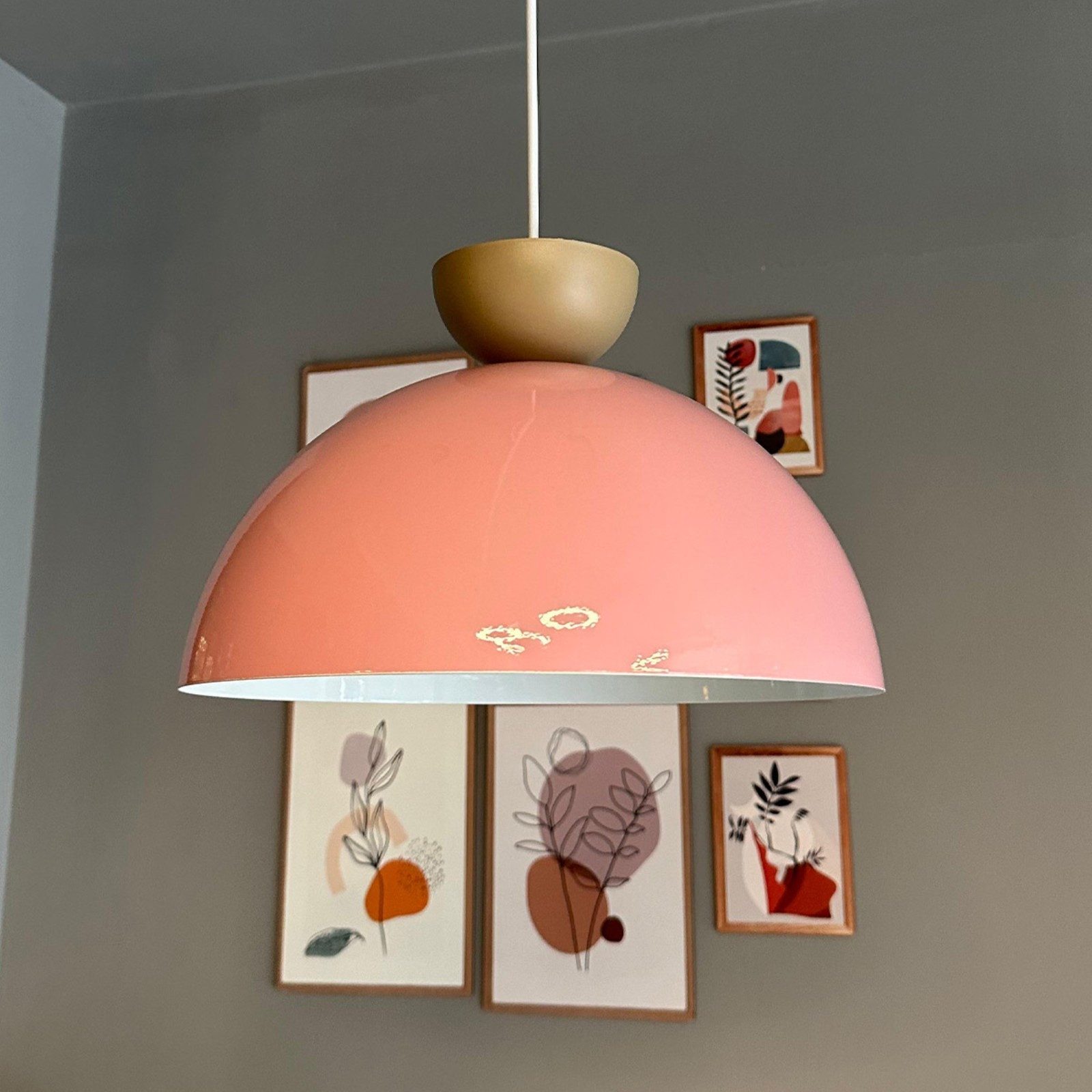 Bamyum Pendelleuchte Yimpi Metall Ø30 cm, günstig online kaufen