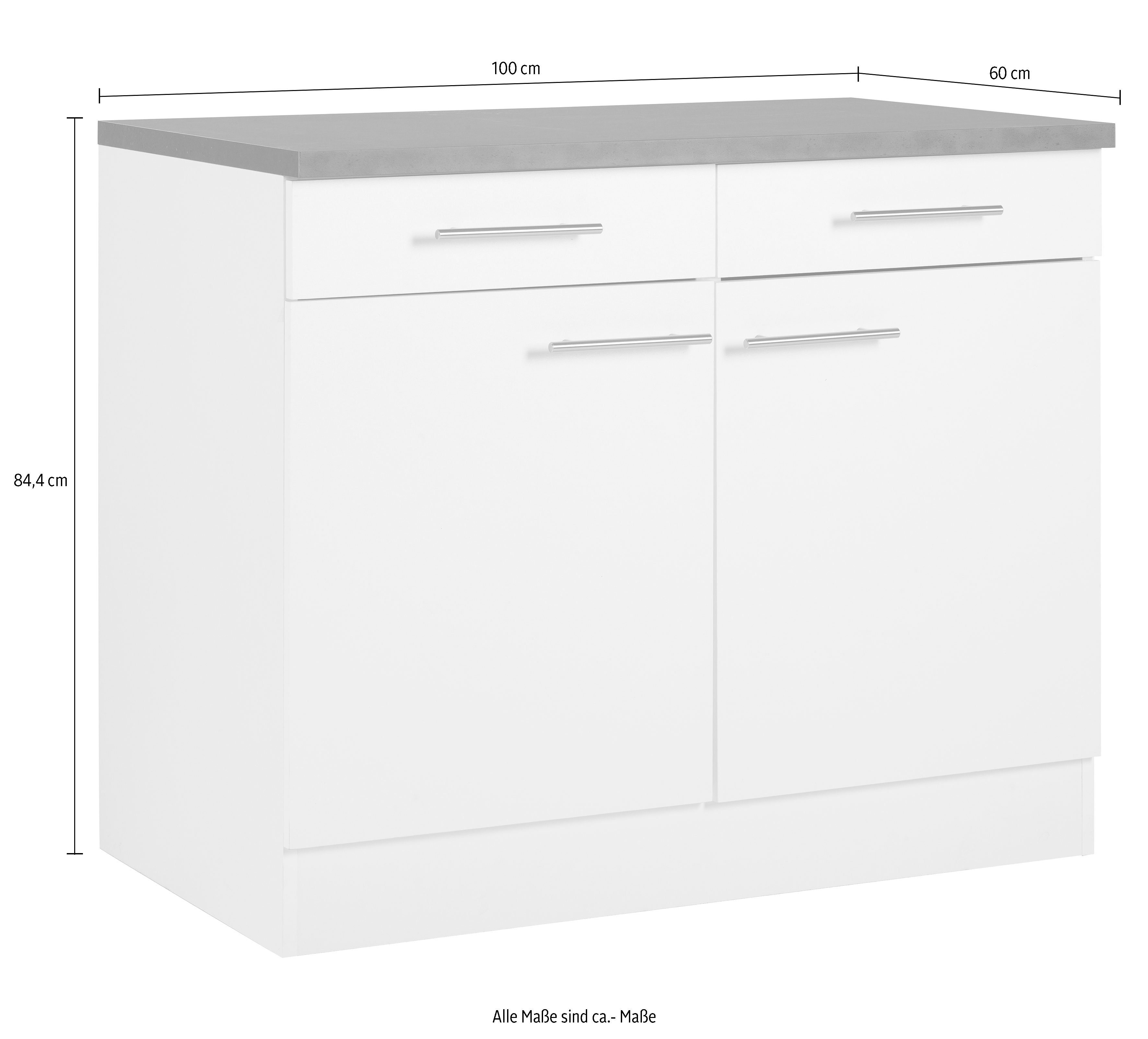 OPTIFIT Unterschrank Mini, Breite 100 cm
