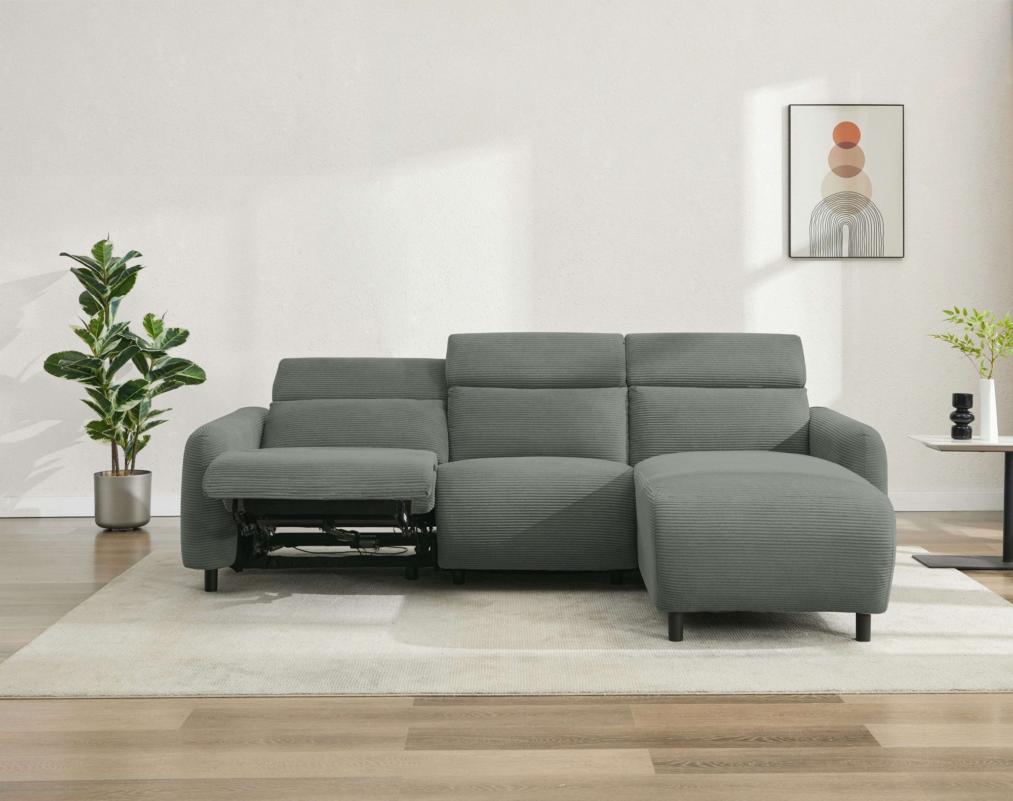 Home affaire Ecksofa SKAANE in Cord, günstig online kaufen