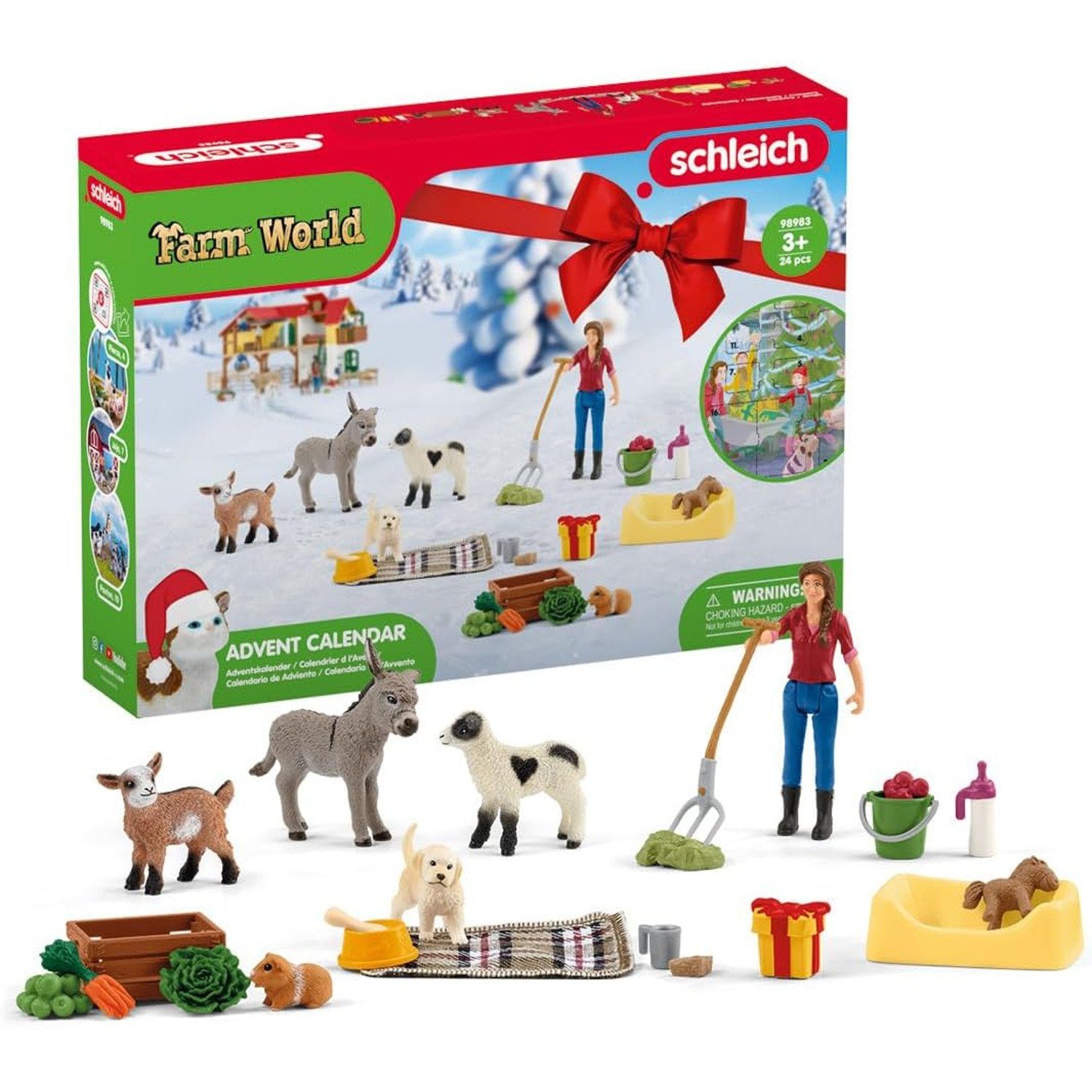 Schleich® Spielzeug-Adventskalender 98983 günstig online kaufen