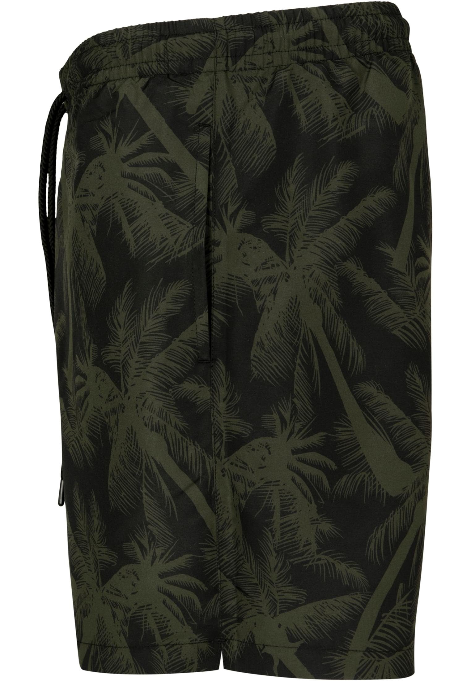 Herren Swim palm/olive CLASSICS URBAN Badeshorts Pattern Shorts