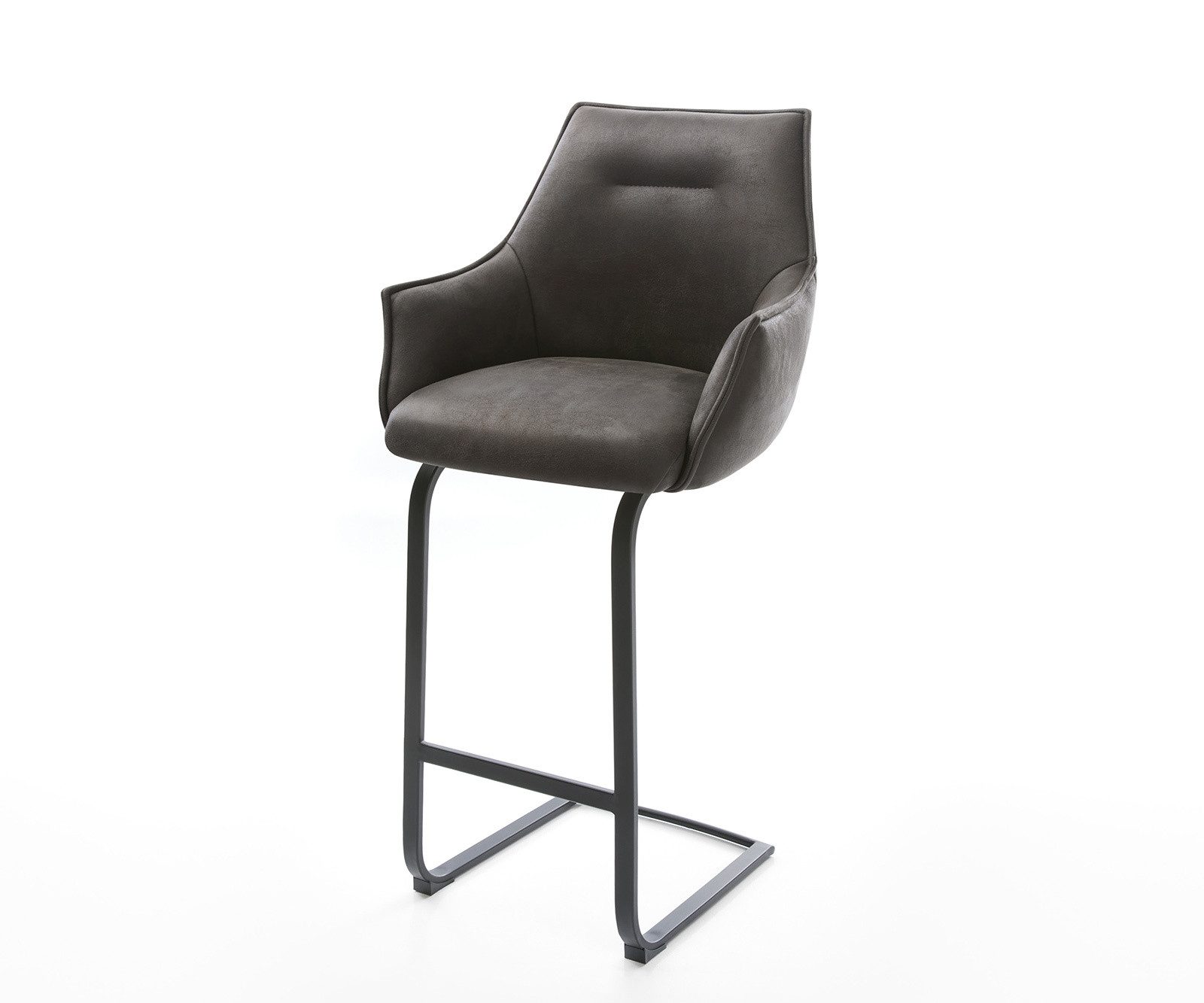 DELIFE Barhocker Alja-Flex, Freischwinger flach Metall günstig online kaufen
