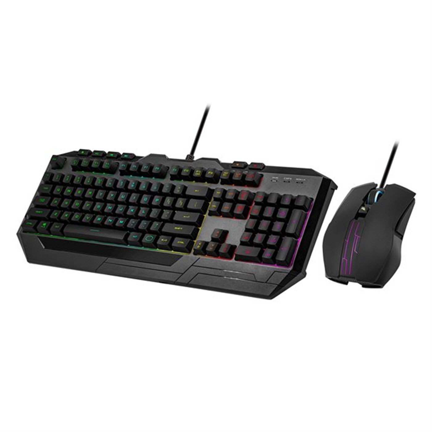 COOLER MASTER Cooler Master Devastator 3 [DE] Gaming Set – Tastatur & Maus RGB Tastatur- und Maus-Set, Ergonomisches Design, ideal für lange Gaming-Sessions
