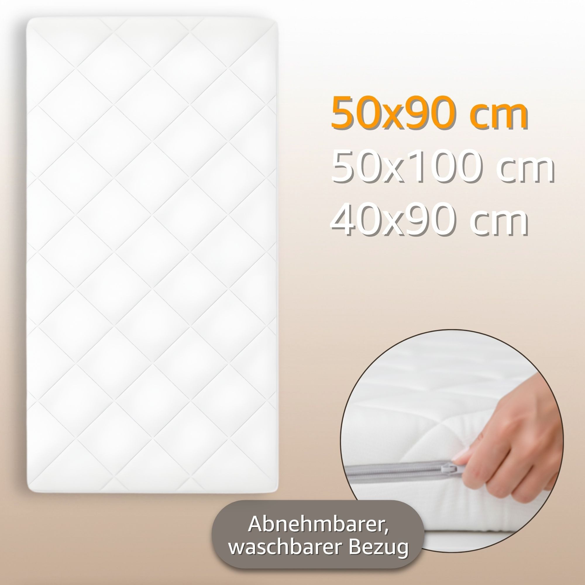 Babymatratze Matratze Kinderbett Mattress - Kindermatratze für Babybett Rei günstig online kaufen