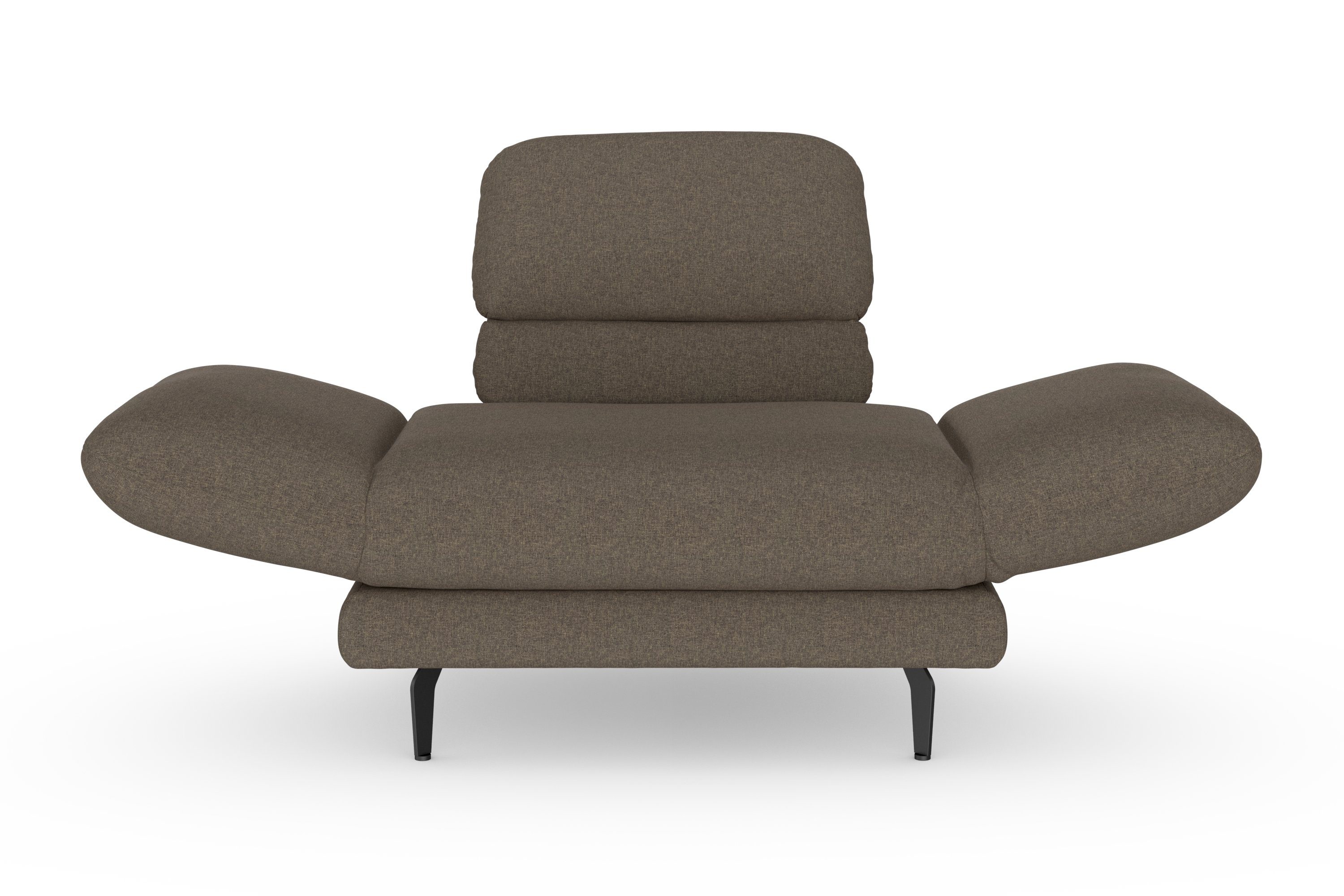 DOMO collection Sessel Padova, wahlweise mit Arm- und Rückenfunktion | Einzelsessel