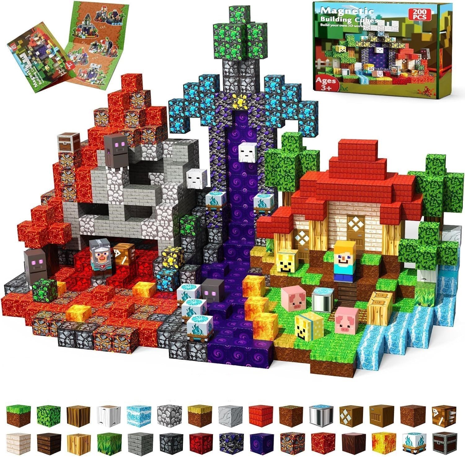 Athlix Magnetische Bausteine Bauwelt Spielzeug Jungen günstig online kaufen