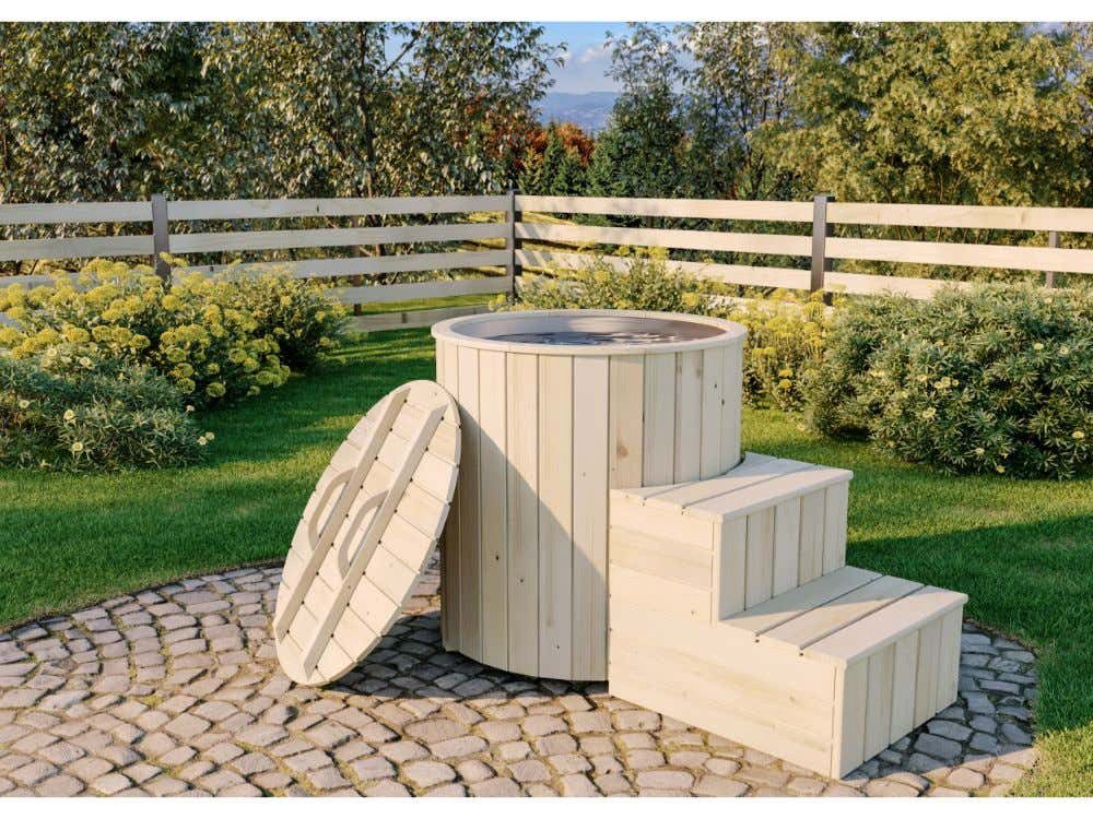FinnTherm Badebottich Cold Tub, für 1 Personen, in Naturbelassen