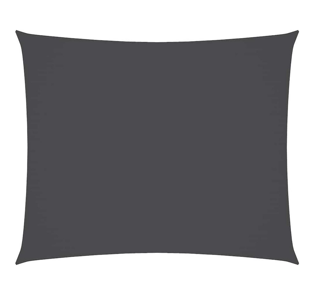 vidaXL Sonnensegel Sonnensegel Oxford-Gewebe Rechteckig 4x5 m Anthrazit, (1-tlg)