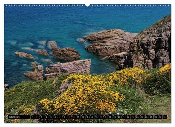 CALVENDO Wandkalender Liebenswerte Bretagne (Premium, hochwertiger DIN A2 Wandkalender 2023, Kunstdruck in Hochglanz)