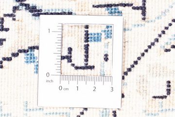 Orientteppich Perser - Nain rund - 253 x 253 cm - dunkelrot, morgenland, rund, Höhe: 10 mm, Wohnzimmer, Handgeknüpft, Einzelstück mit Zertifikat