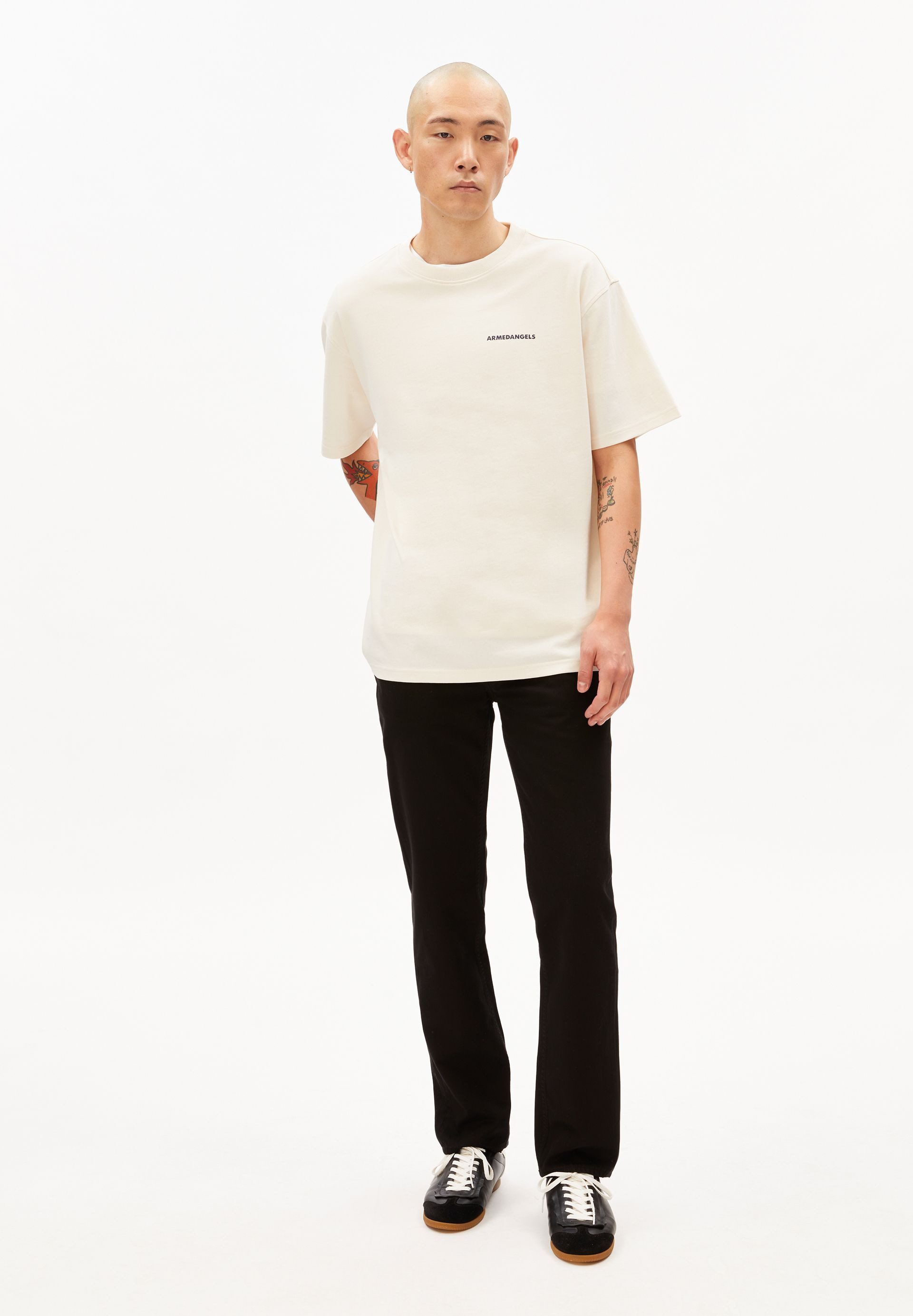 Armedangels T-Shirt MAARKOS OUTGROWN Relaxed Fit