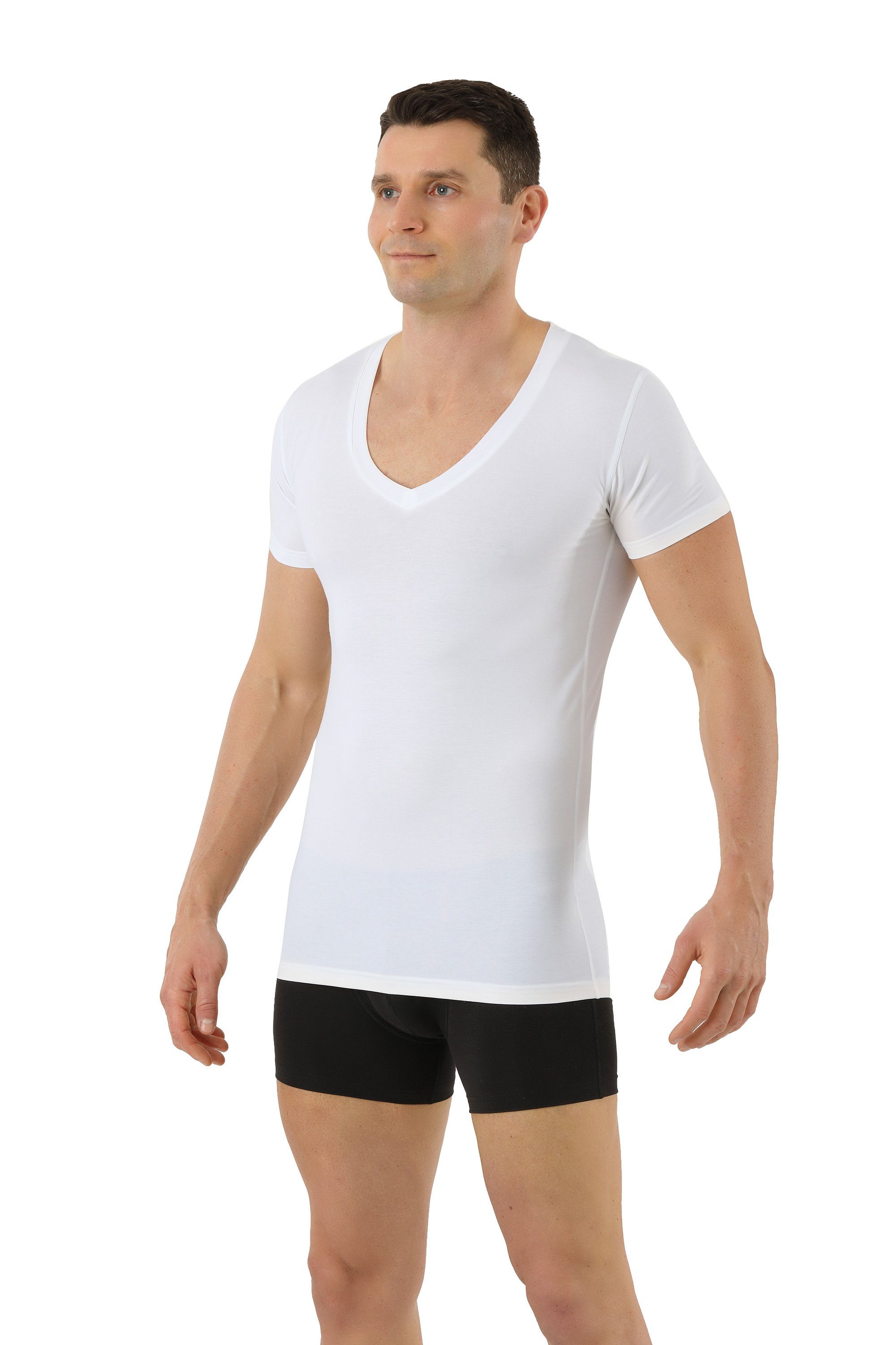 ALBERT KREUZ Herren Retroshorts Aus Baumwolle/Elastan, Marine, Antibakteriell – Bequeme Unterhose Für Business & Sport