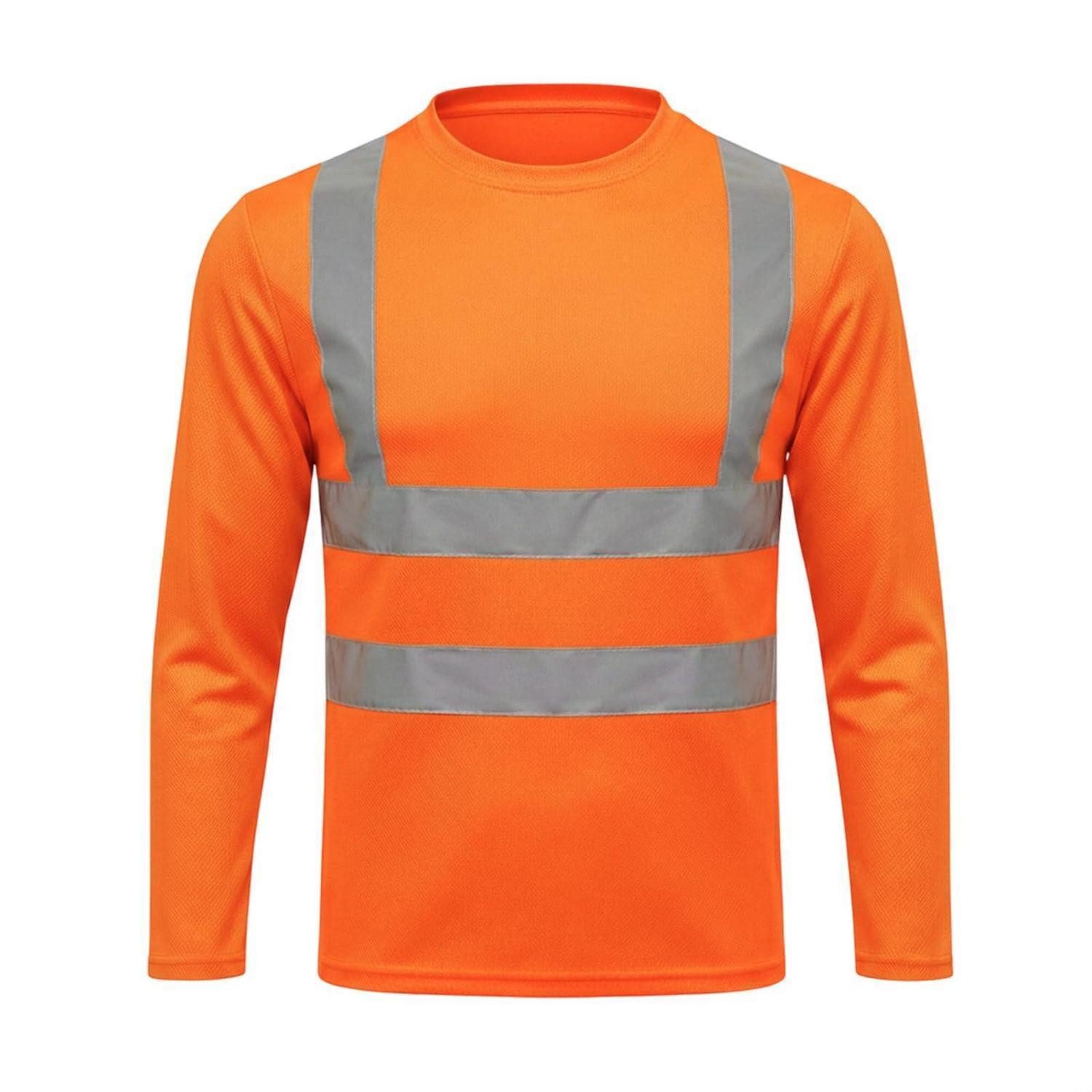 Warnweste Warnschutz T-Shirt Orange
