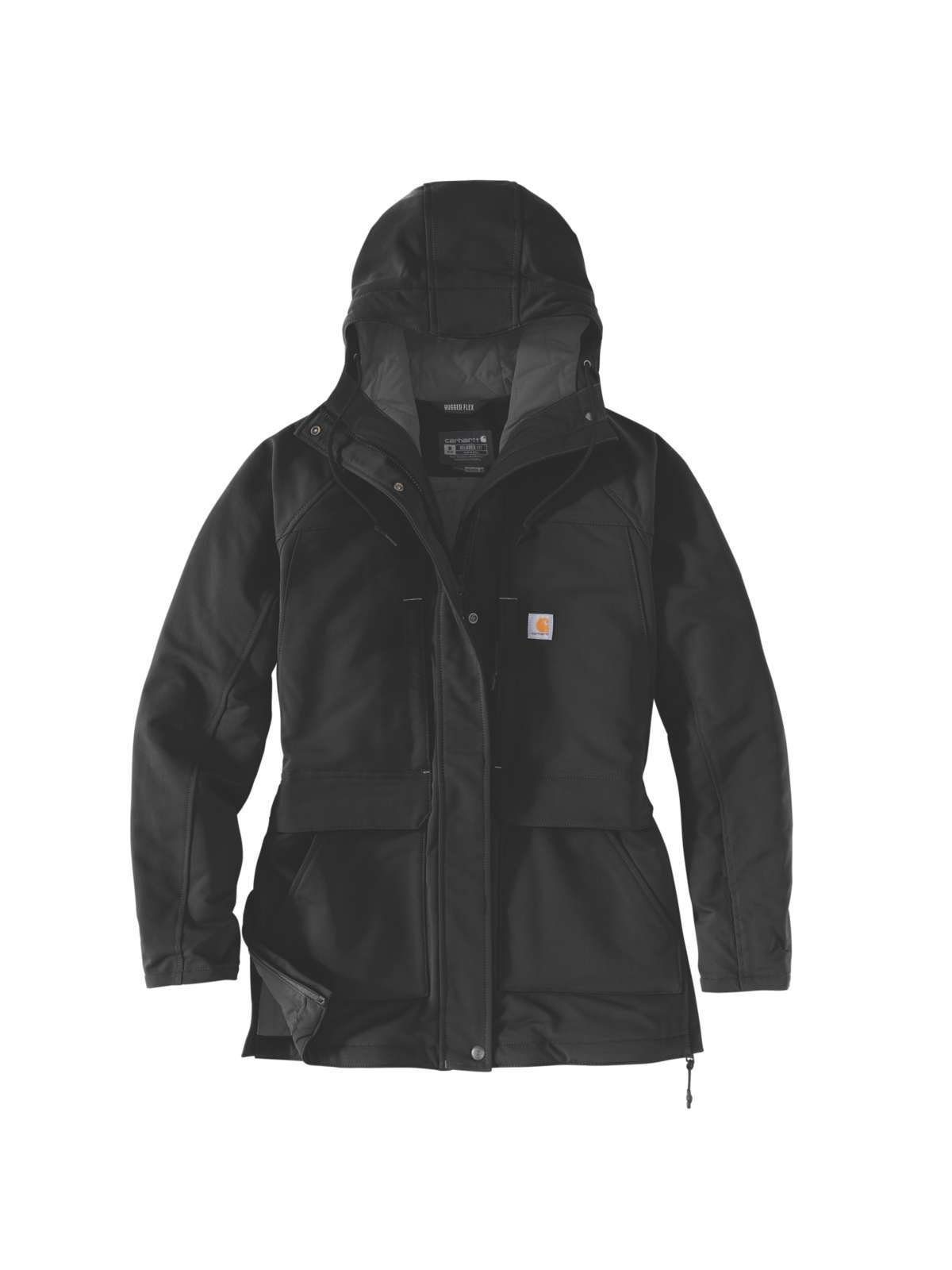 Carhartt Parka Carhartt Mantel Super Dux schwarz