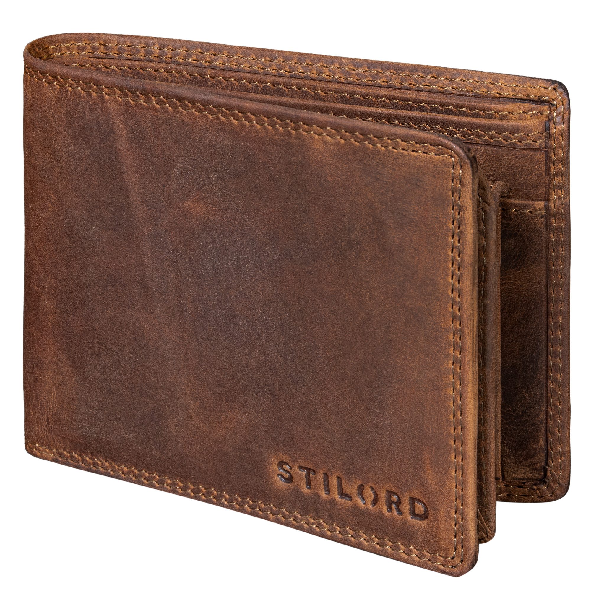 STILORD Geldbörse "Norman" Große Herren Leder Geldbörse mit RFID Schutz günstig online kaufen