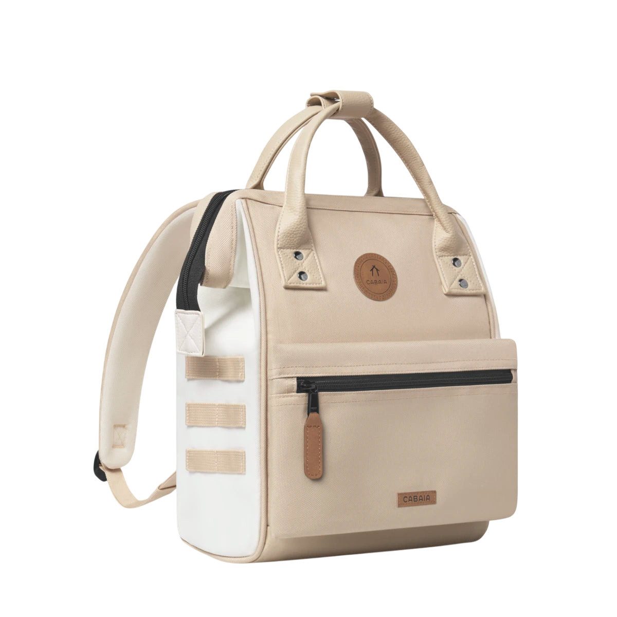 CABAIA Rucksack Arcachon (Set, 3-tlg., inkl. 2 auswechselbaren Vordertaschen), Tagesrucksack mit austauschbaren Vordertaschen