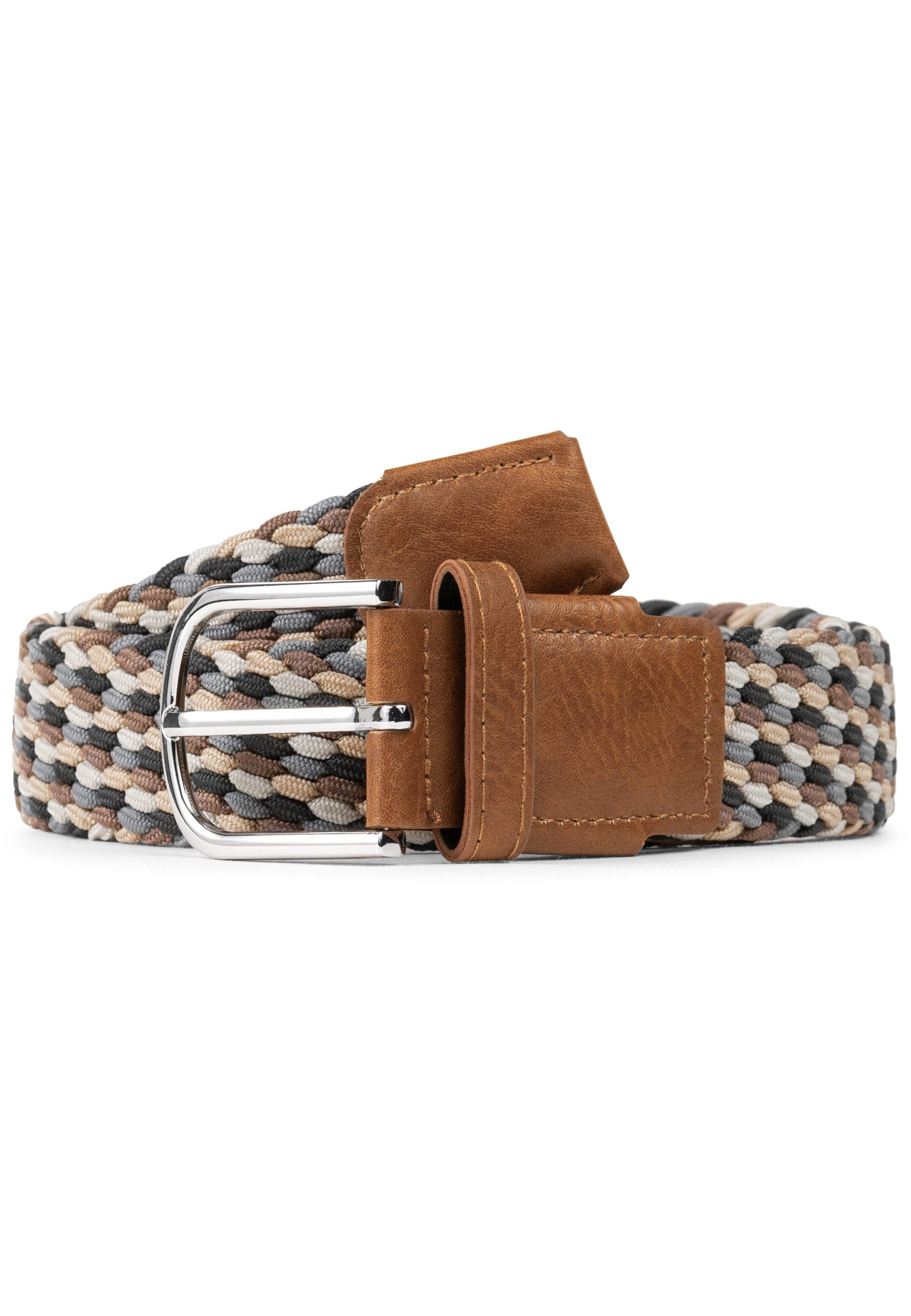 Indicode Stoffgürtel Anders (1-St) Elastischer Flechtgürtel günstig online kaufen