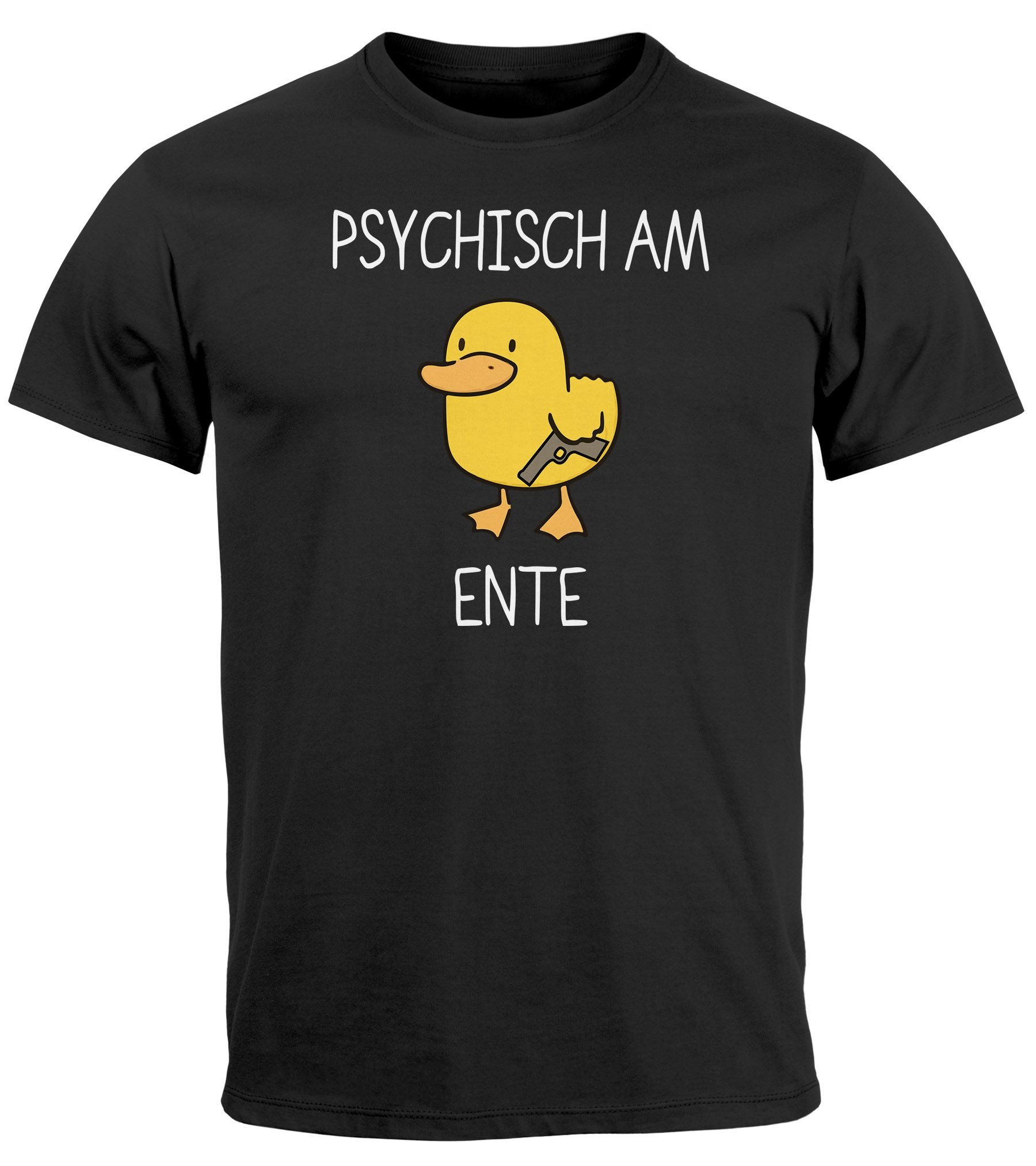 MoonWorks Print-Shirt Herren T-Shirt Psychisch am günstig online kaufen
