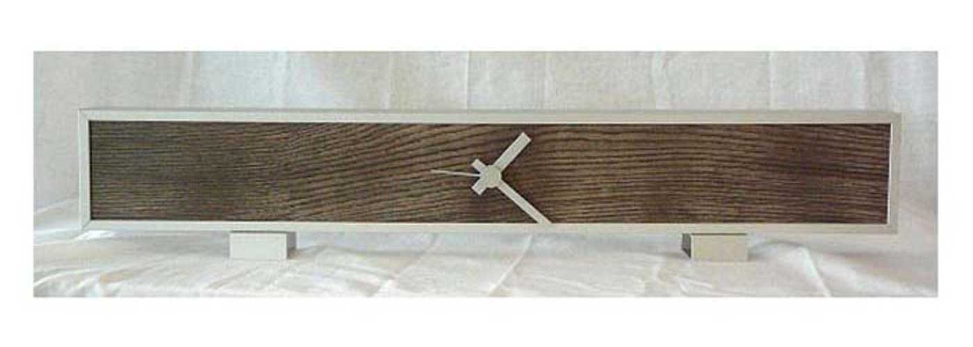 Ferdesign Wanduhr Tischuhr modern 60 x 12 cm - Ferdisign Modell: 2275