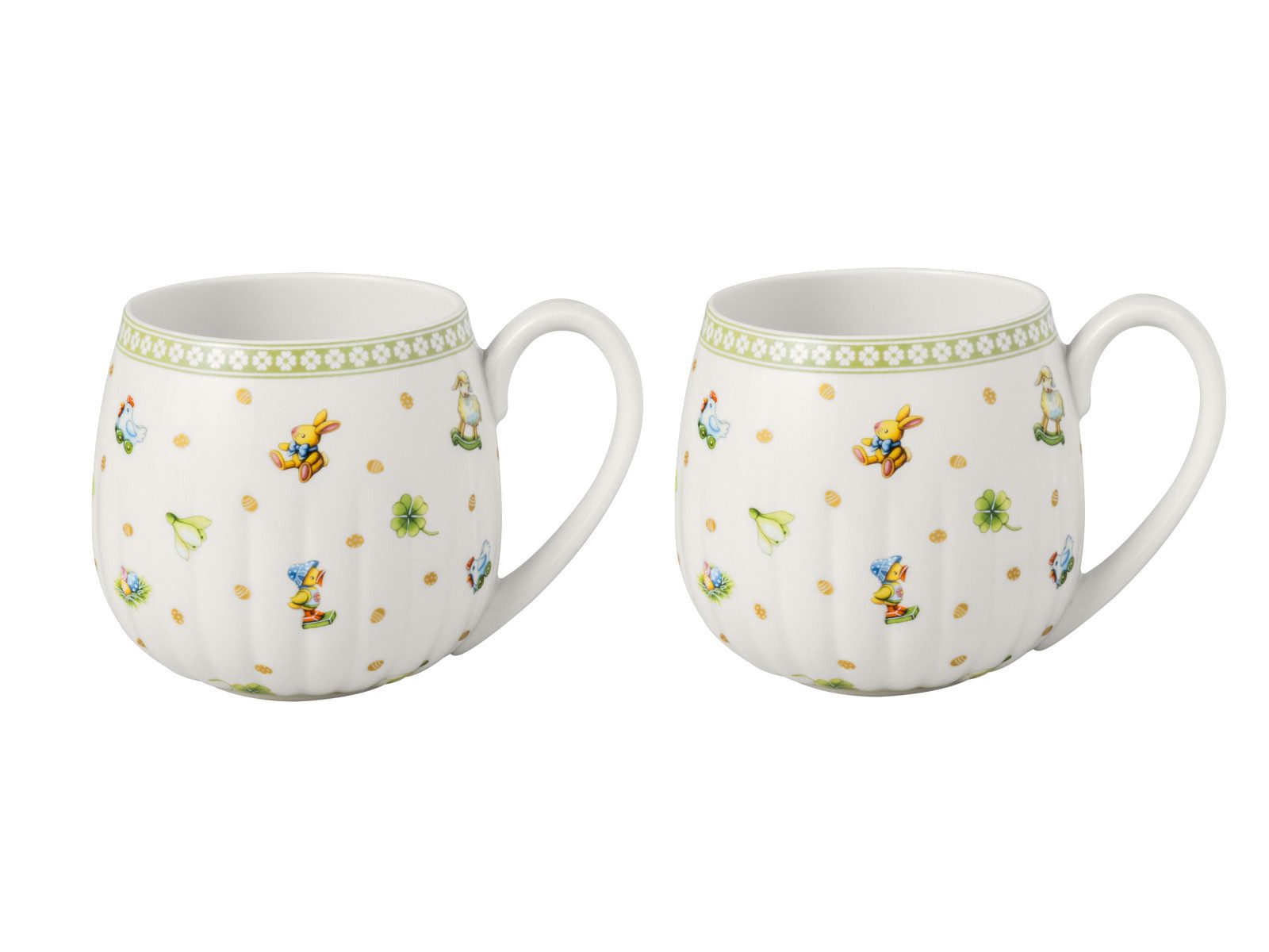 Villeroy & Boch Becher Easter Delight Henkelbecher Set 2tlg, Premium Porcelain