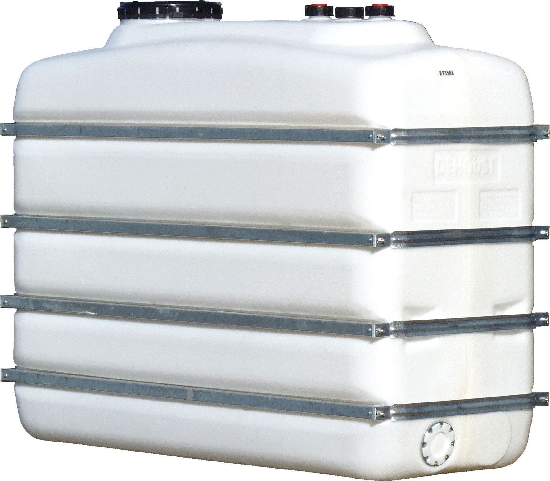 Graf Regentonne Raumspartank 4000 Liter natur aus lebensmittelechten PE