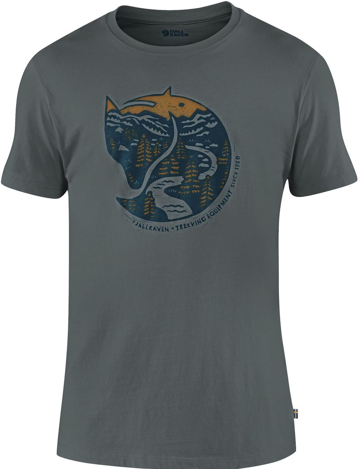Fjällräven T-Shirt Arctic Fox T-shirt M 042 Dusk