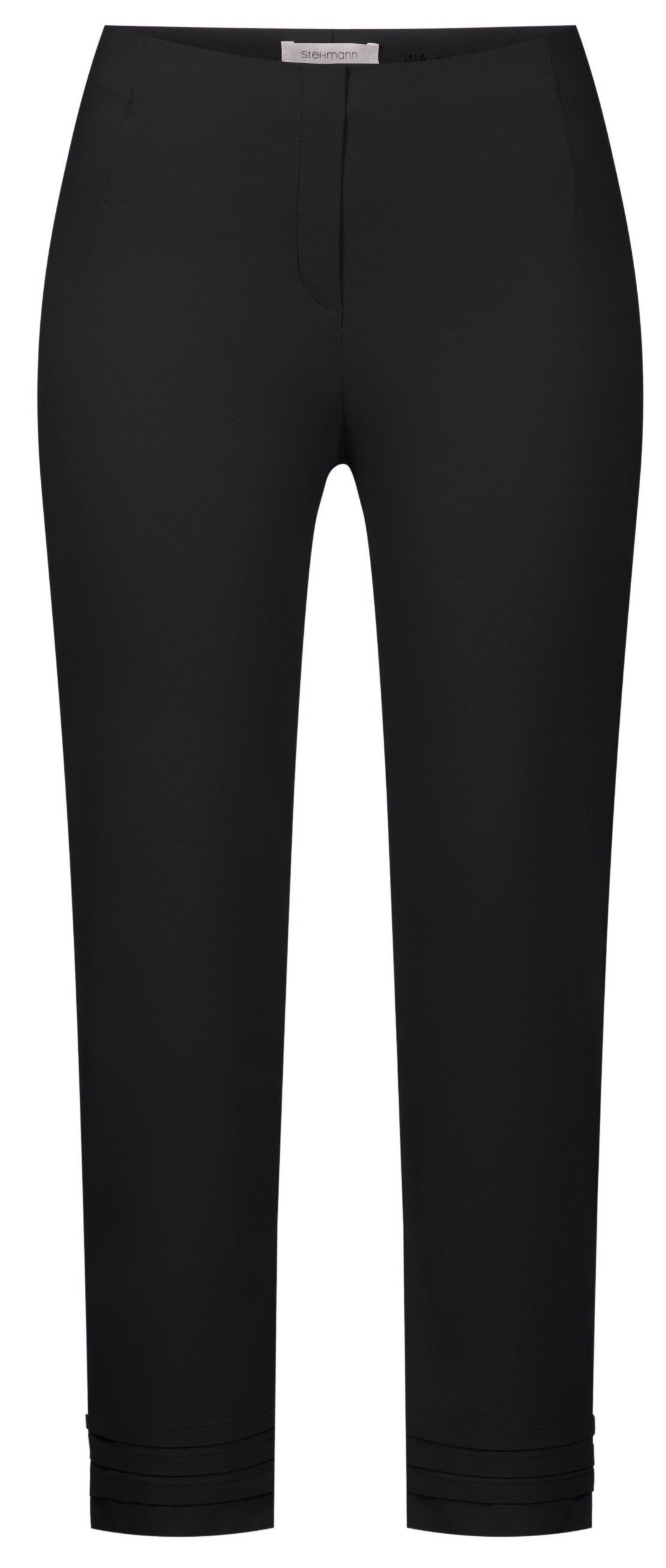 Stehmann Schlupfhose Ina15-602 in besonders leichter Sommer-Qualität Falten-Details am Saum