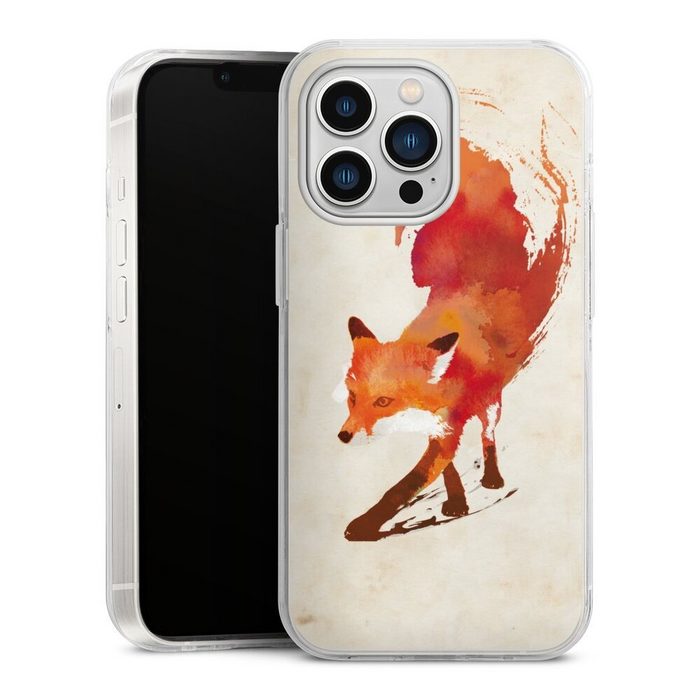 DeinDesign Handyhülle Fuchs Graphic Vulpes Vulpes Apple iPhone 13 Pro Hülle Bumper Case Handy Schutzhülle