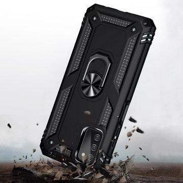 Numerva Handyhülle Schutz Hülle für Samsung Galaxy M53 5G, Outdoor Case Panzer Hülle Bumper Cover