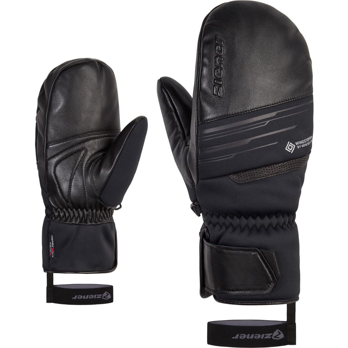 Ziener Skihandschuhe Garcelo-z WS PR Mitten Glove man Warme, winddichte Skifäustlinge mit innovativer Isolierung und