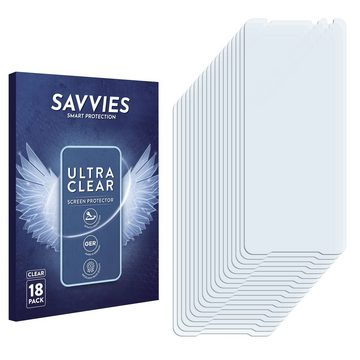 Savvies Schutzfolie für ASUS ROG Phone 2, Displayschutzfolie, 18 Stück, Folie klar
