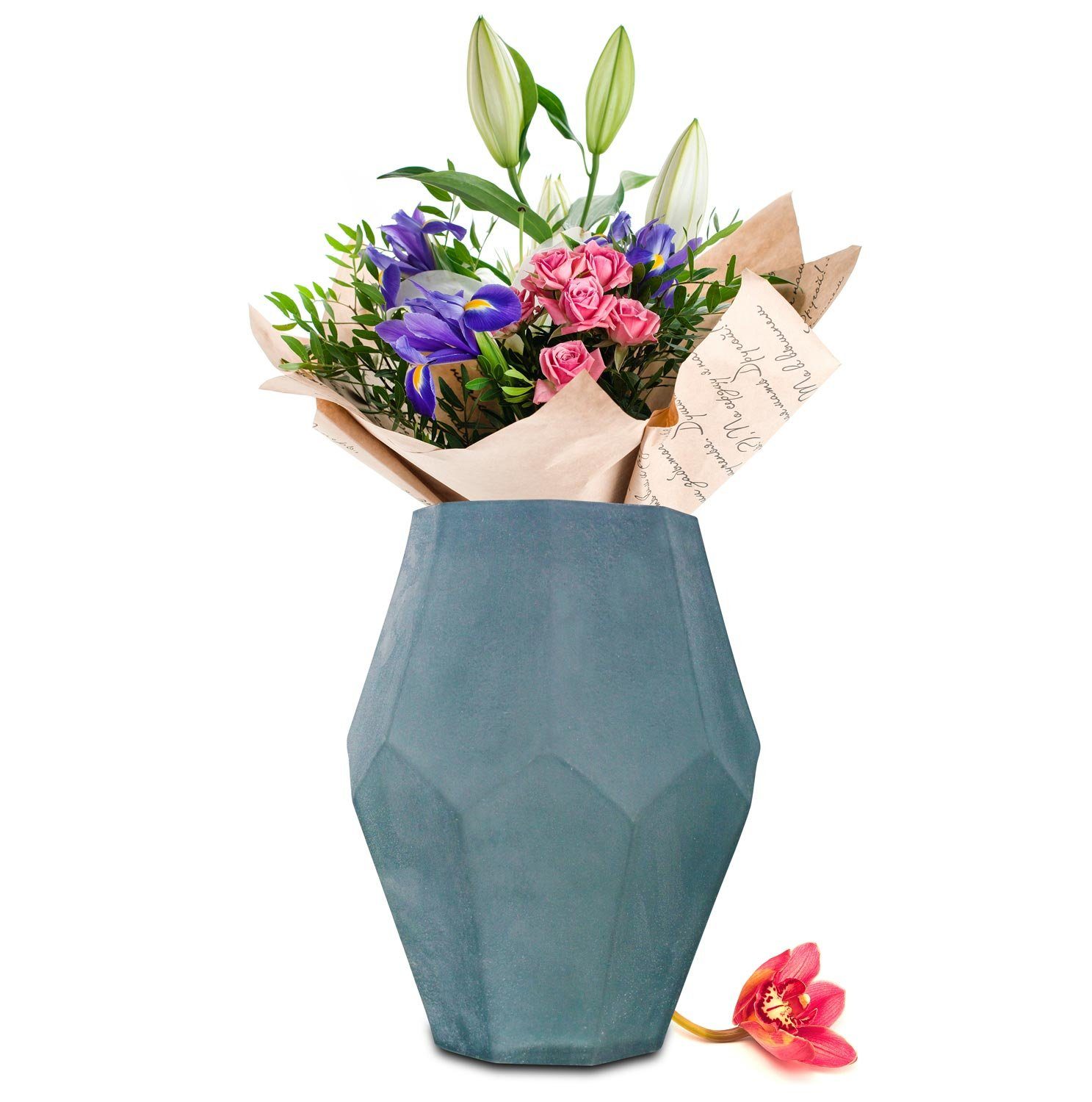 Sendez Dekovase Blumenvase Vase Tischvase Glasvase günstig online kaufen