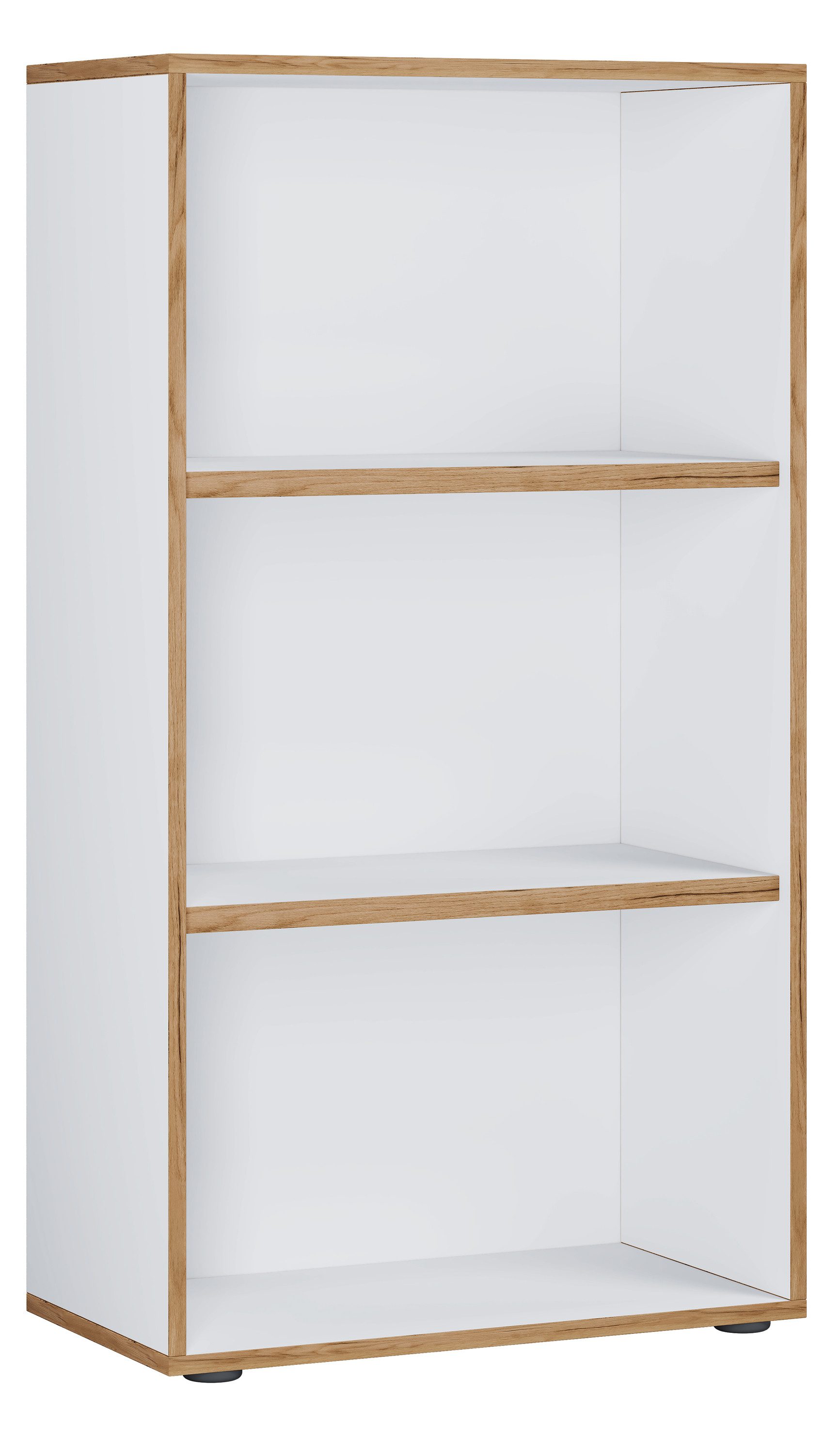VCM Standregal Bücherregal Salia H. 110 x B. 60 x T. 33 cm, Holzregal stehend, platzsparender Aktenschrank, CD DVD Aufbewahrung
