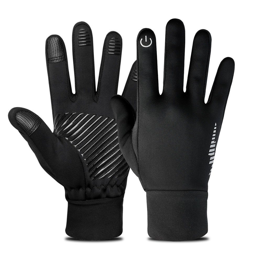 Herren Winter Fahrradhandschuhe CTGtree Thermo-Handschuhe Anti-Rutsch Touchscreen Damen