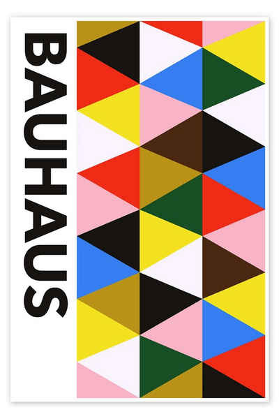 Posterlounge Poster THE USUAL DESIGNERS, Bauhaus Design, Büro Modern Digitale Kunst