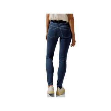 STREET ONE 5-Pocket-Jeans blau (1-tlg)