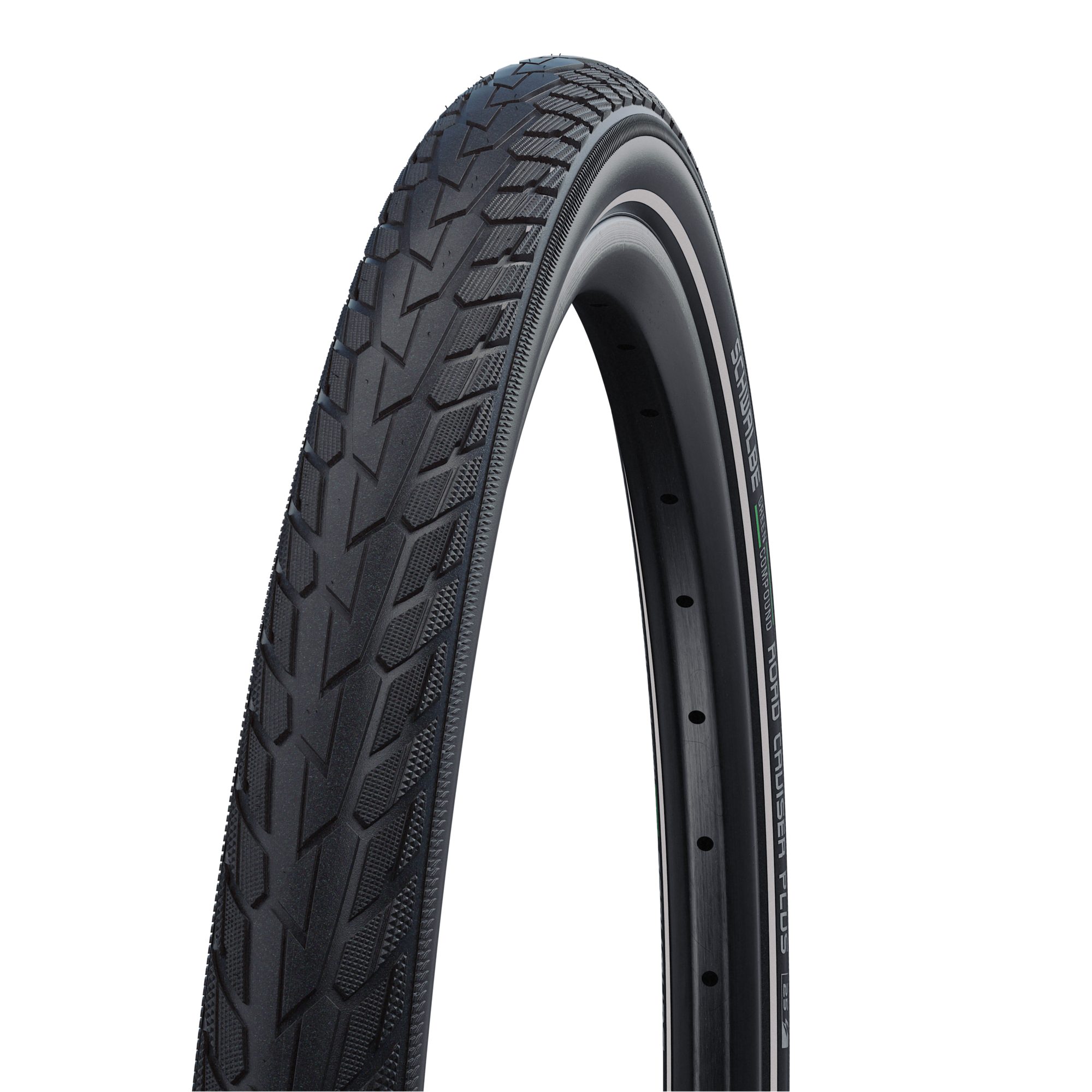 Schwalbe Fahrradreifen Schwalbe Road Cruiser Plus 42-622 PunctureGuard 28x1.60 Mantel, Drahtreifen