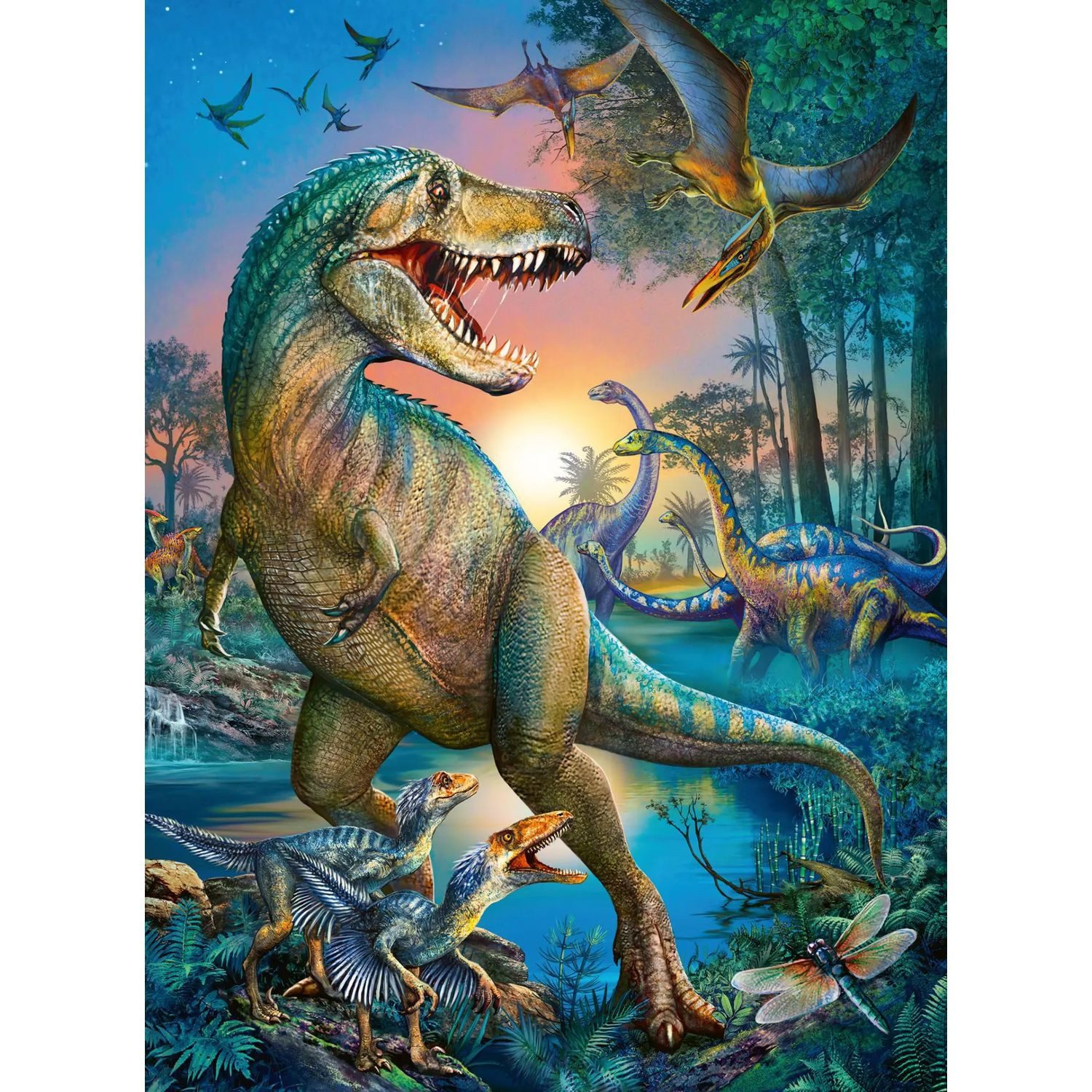 Ravensburger Puzzle Urzeitriese. Puzzle 150 Teile XXL, 150 Puzzleteile