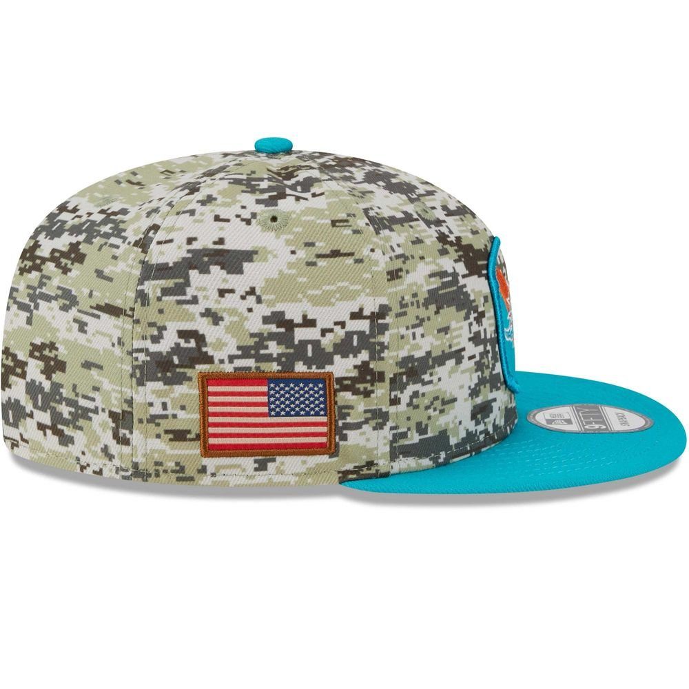 Service NFL 2023 MIAMI Snapback to Salute Cap Game Era DOLPHINS Cap Snapback New 9FIFTY