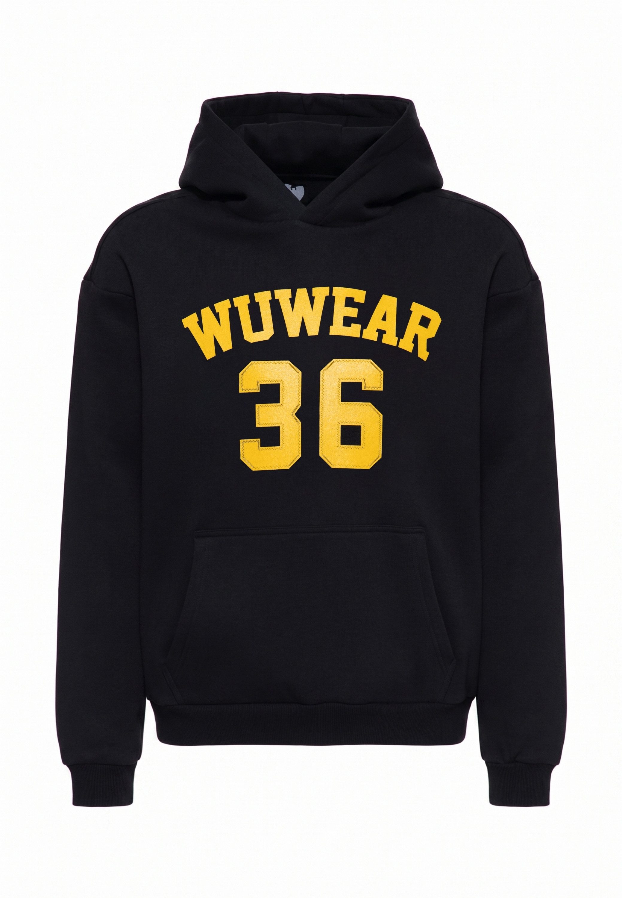 Wu Wear Kapuzenpullover Wu Wear 36 (1-tlg) mit College-Print 36