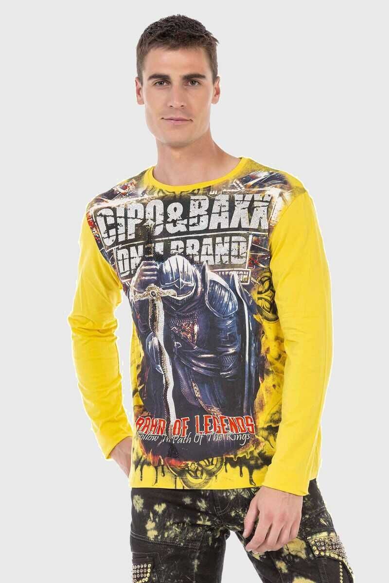 Cipo & Baxx T-Shirt Sweatshirts mit coolem Print